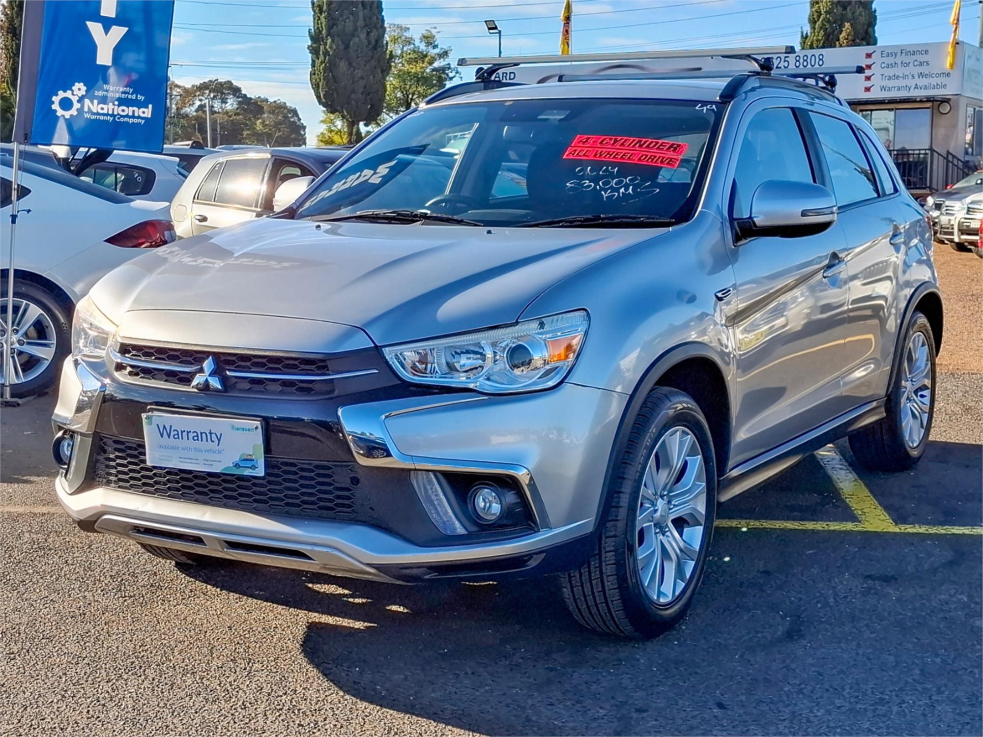 2018 MITSUBISHI ASX XC MY19 ES (2WD) CONTINUOUS VARIABLE 4D WAGON