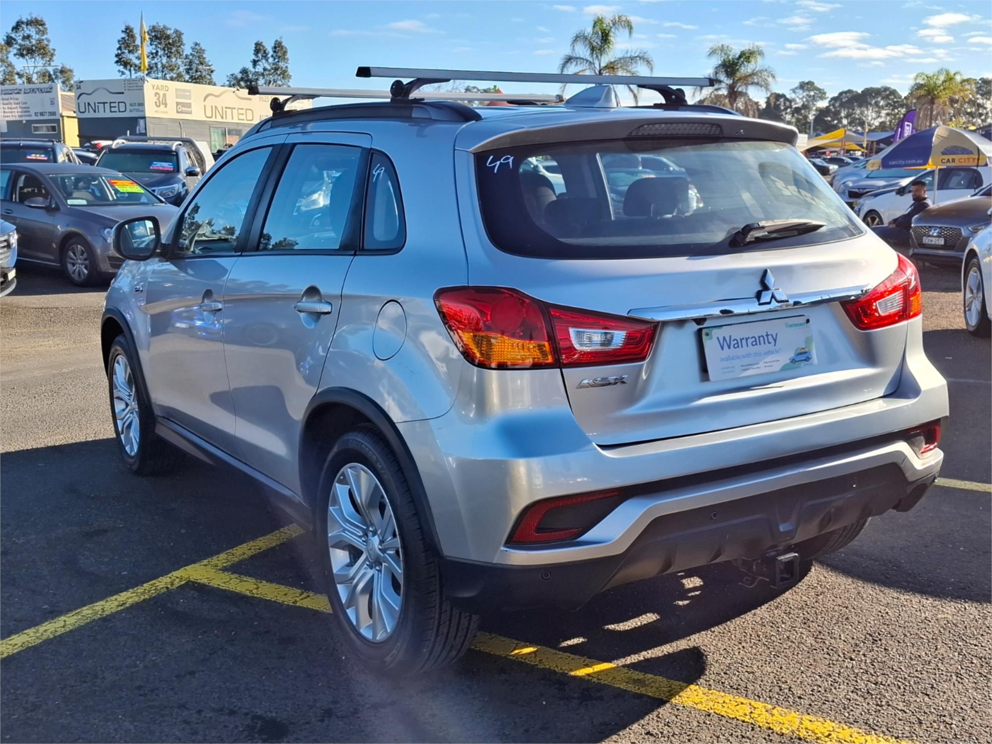 2018 MITSUBISHI ASX XC MY19 ES (2WD) CONTINUOUS VARIABLE 4D WAGON