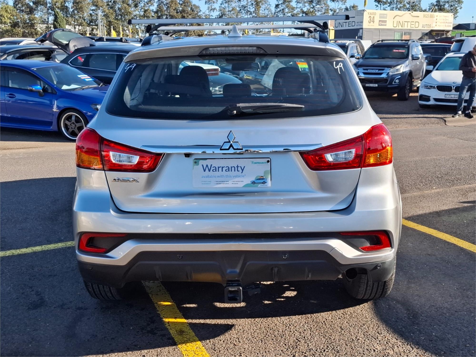 2018 MITSUBISHI ASX XC MY19 ES (2WD) CONTINUOUS VARIABLE 4D WAGON