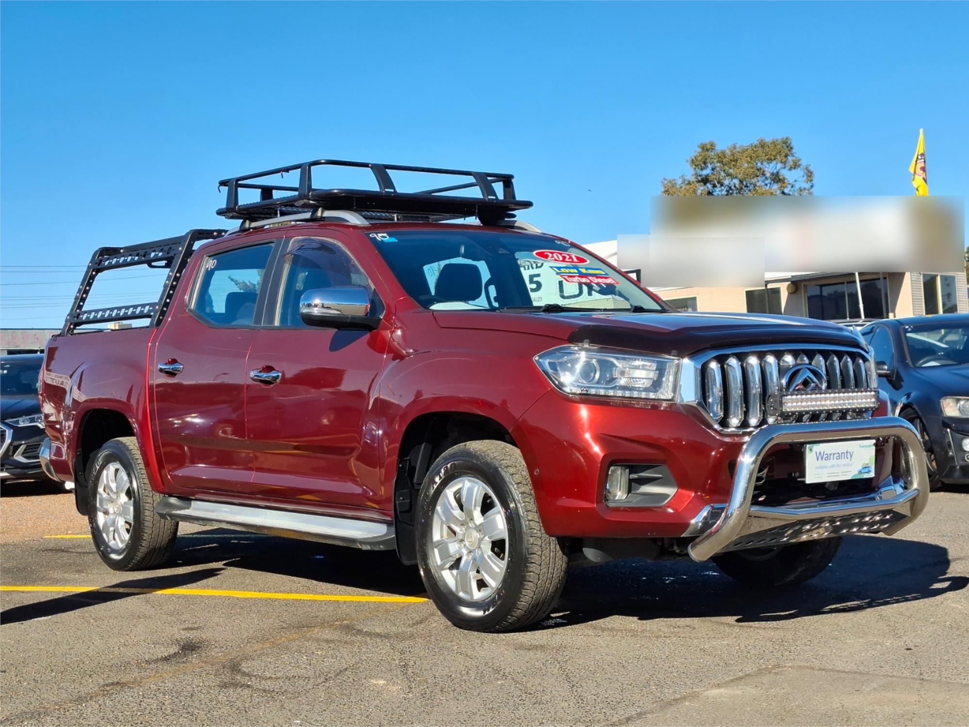 2021 LDV T60 SK8C MAX LUXE (4x4) 8 SP AUTOMATIC DOUBLE CAB UTILITY
