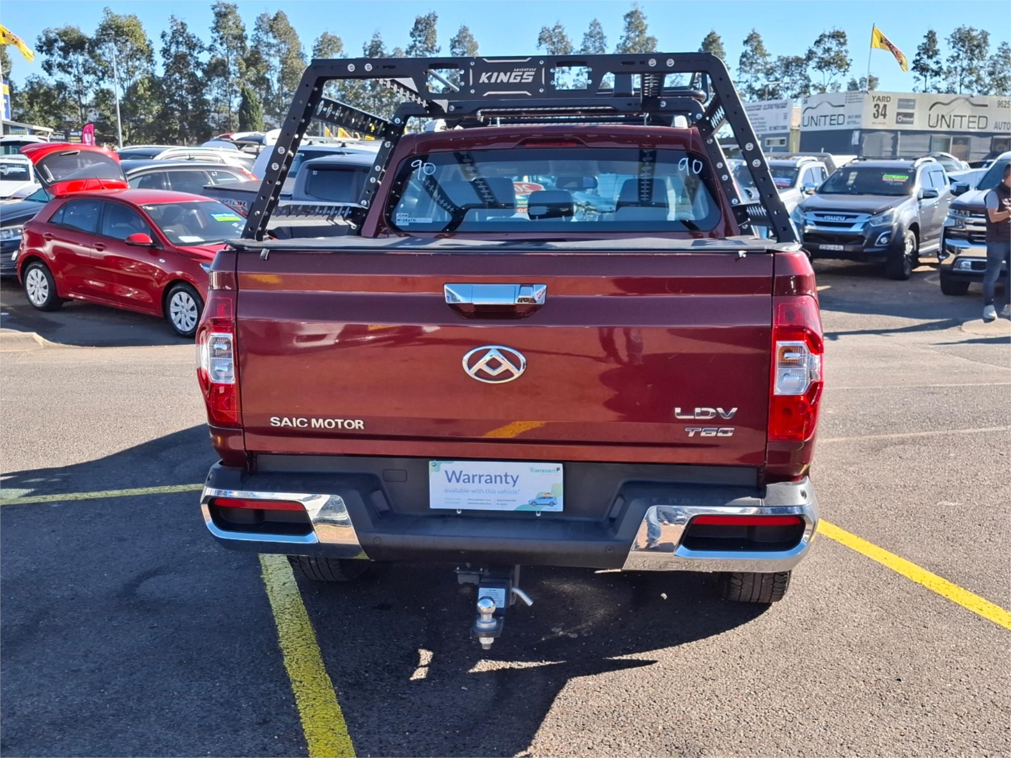 2021 LDV T60 SK8C MAX LUXE (4x4) 8 SP AUTOMATIC DOUBLE CAB UTILITY