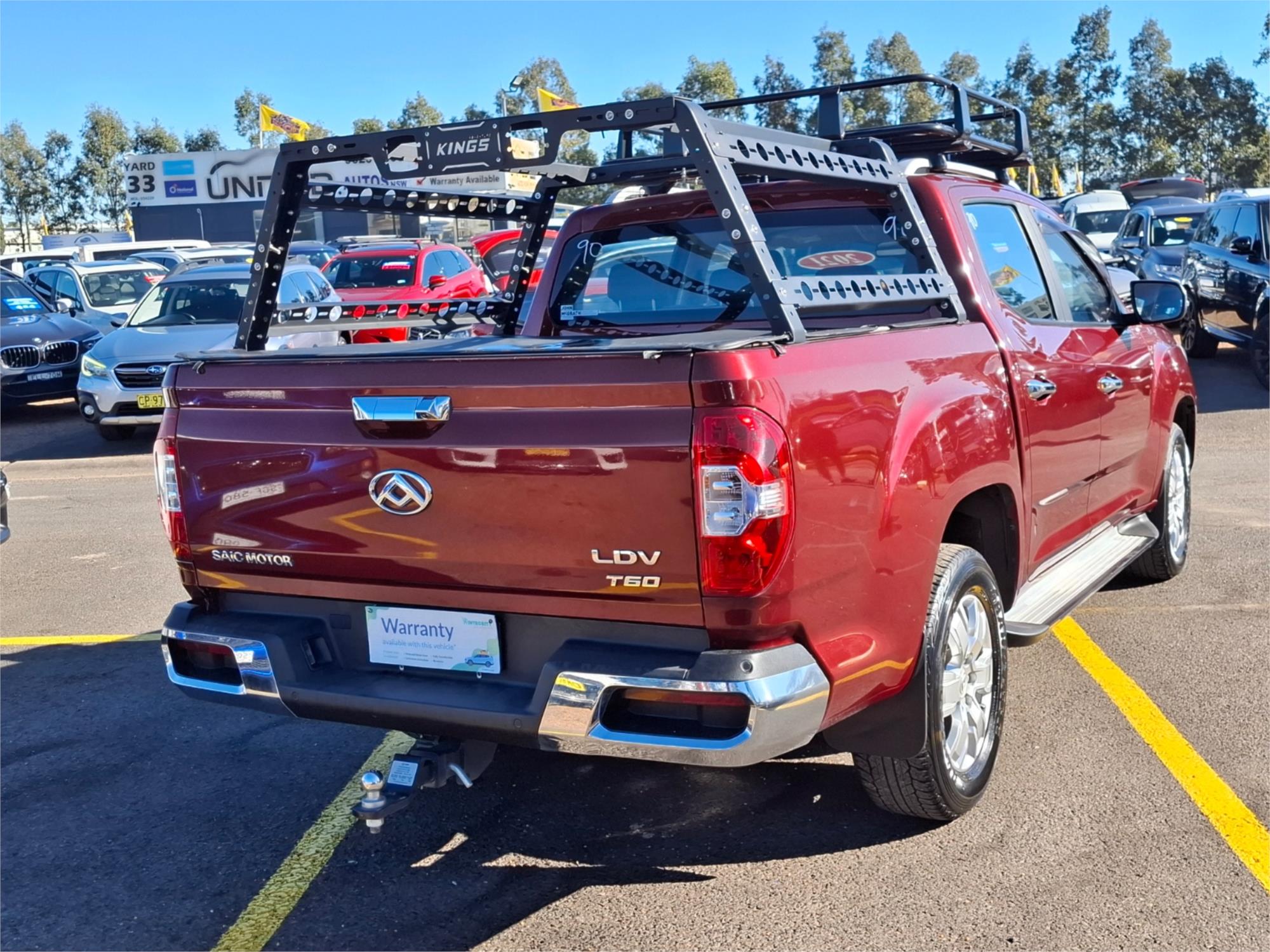 2021 LDV T60 SK8C MAX LUXE (4x4) 8 SP AUTOMATIC DOUBLE CAB UTILITY