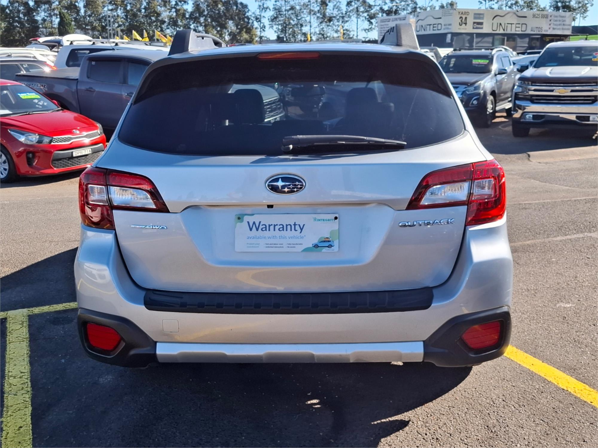 2018 SUBARU OUTBACK MY17 2.5i AWD CONTINUOUS VARIABLE 4D WAGON