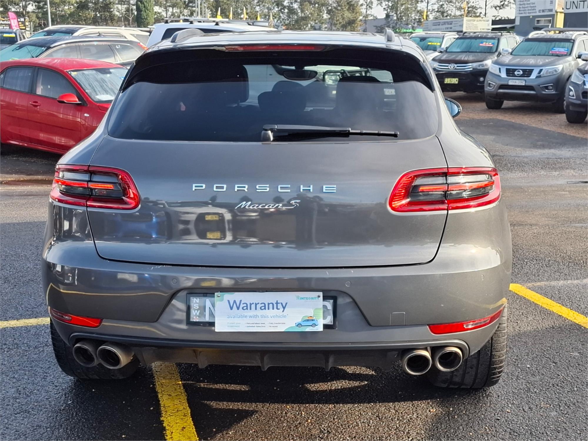 2015 PORSCHE MACAN MY15 S 7 SP AUTO DUAL CLUTCH 4D WAGON