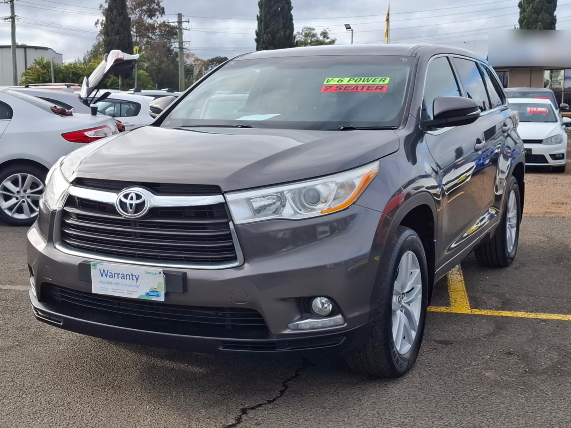 2016 TOYOTA KLUGER GSU55R GX (4x4) 6 SP AUTOMATIC 4D WAGON