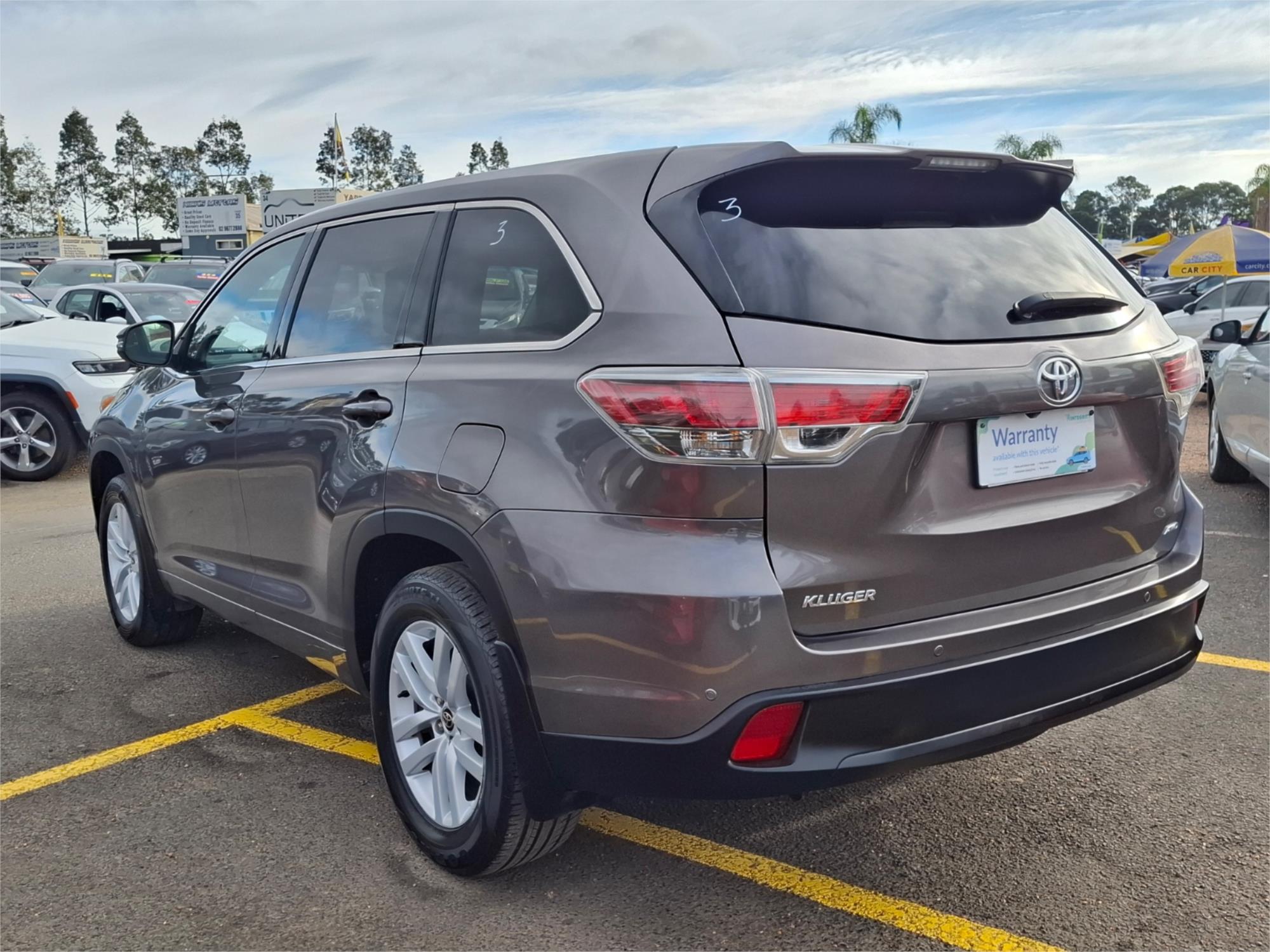 2016 TOYOTA KLUGER GSU55R GX (4x4) 6 SP AUTOMATIC 4D WAGON