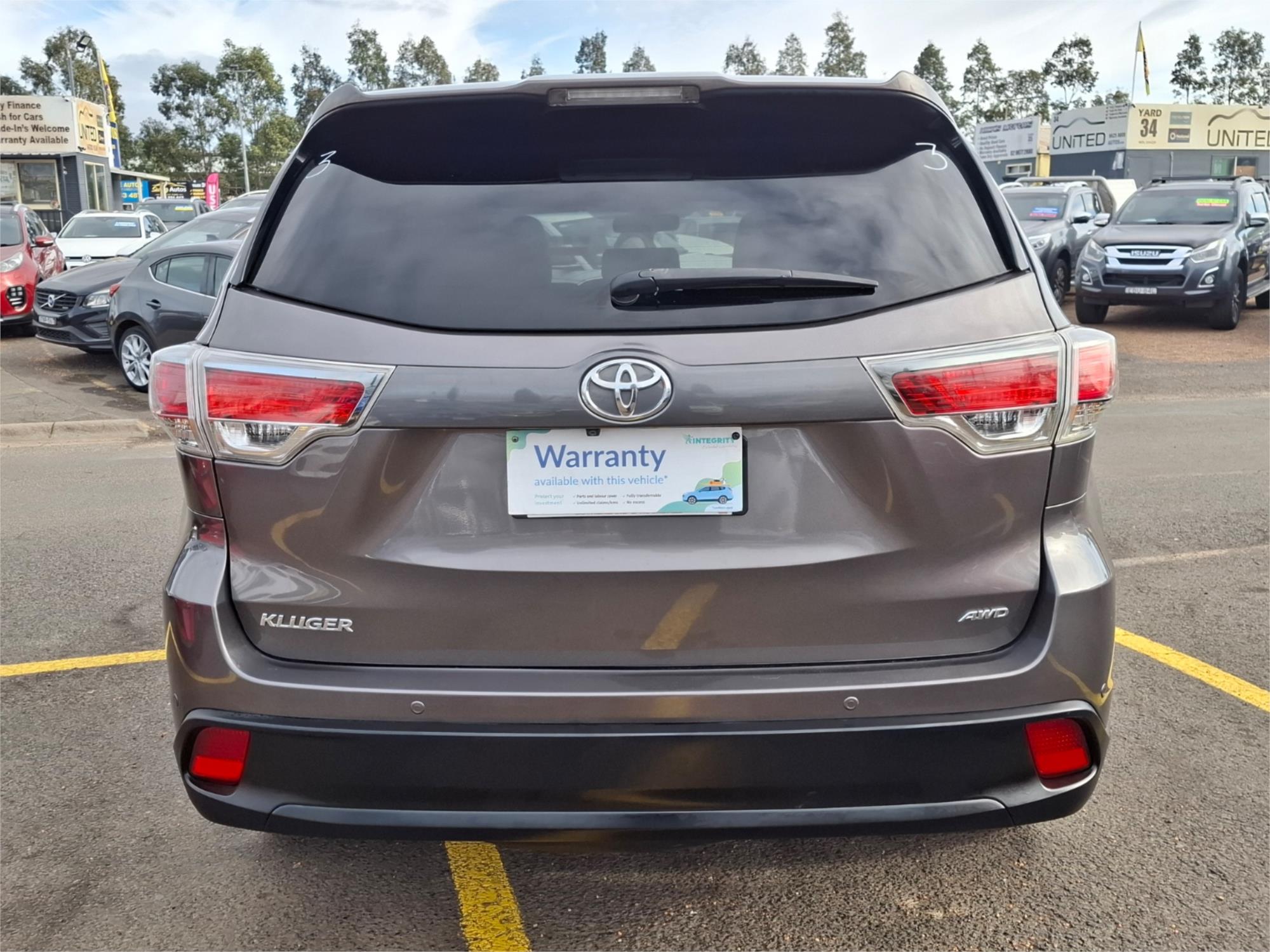 2016 TOYOTA KLUGER GSU55R GX (4x4) 6 SP AUTOMATIC 4D WAGON