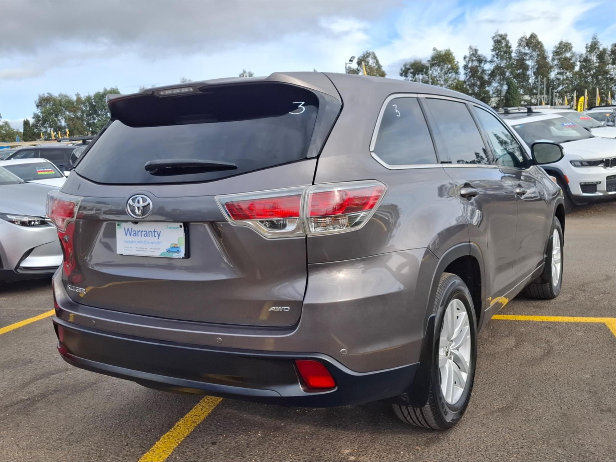2016 TOYOTA KLUGER GSU55R GX (4x4) 6 SP AUTOMATIC 4D WAGON