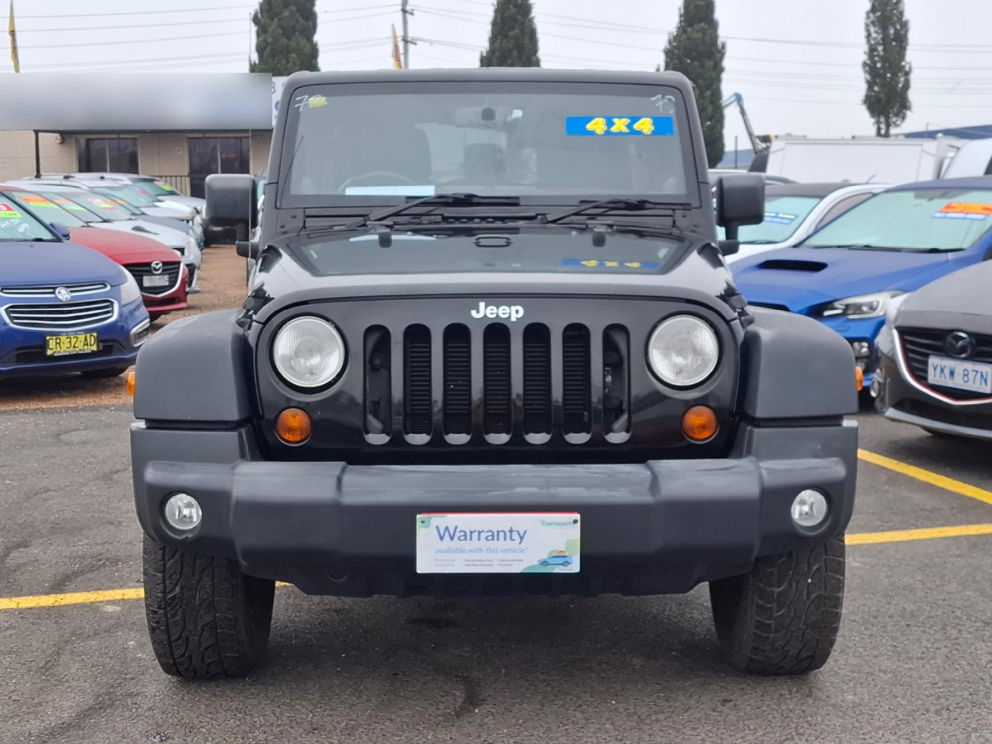 2014 JEEP WRANGLER JK MY14 UNLIMITED SPORT 5 SP AUTOMATIC (4X4) 2D SOFTTOP
