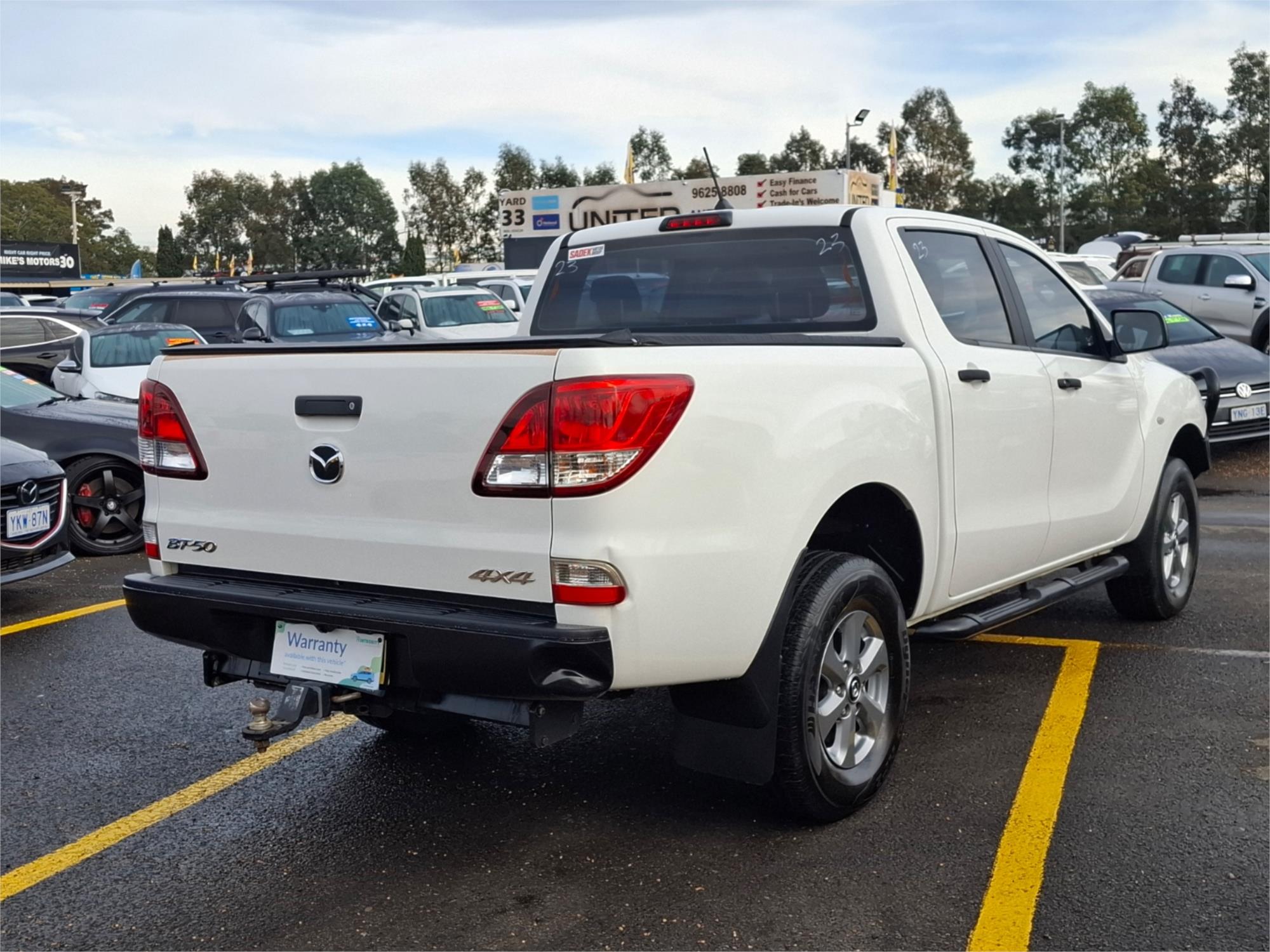 2018 MAZDA BT-50 MY17 UPDATE XT (4x2) 6 SP AUTOMATIC DUAL CAB UTILITY
