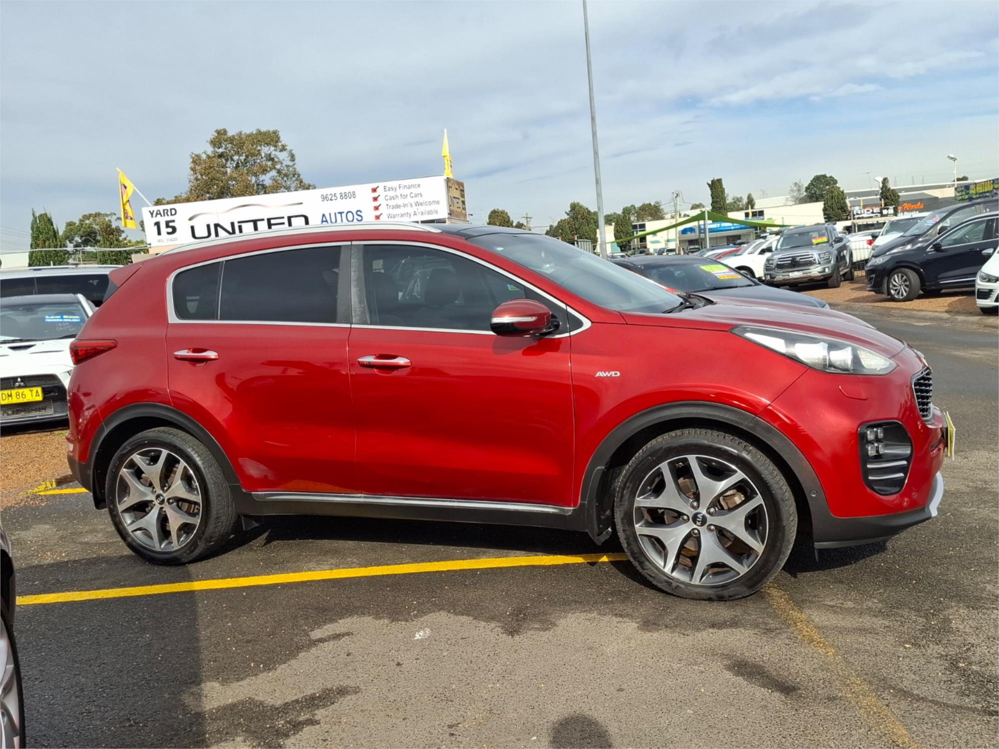 2016 KIA SPORTAGE QL MY17 GT-LINE (AWD) 6 SP AUTOMATIC 4D WAGON