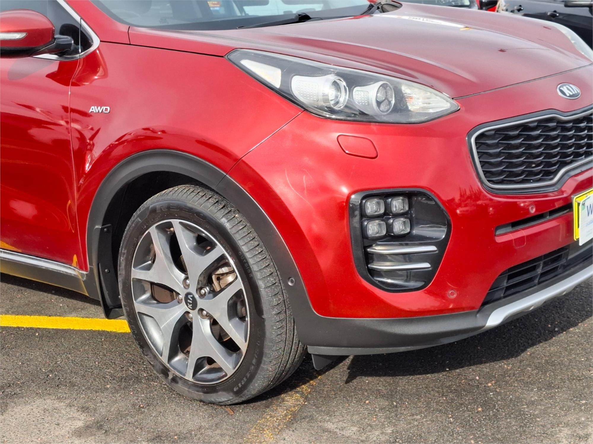 2016 KIA SPORTAGE QL MY17 GT-LINE (AWD) 6 SP AUTOMATIC 4D WAGON