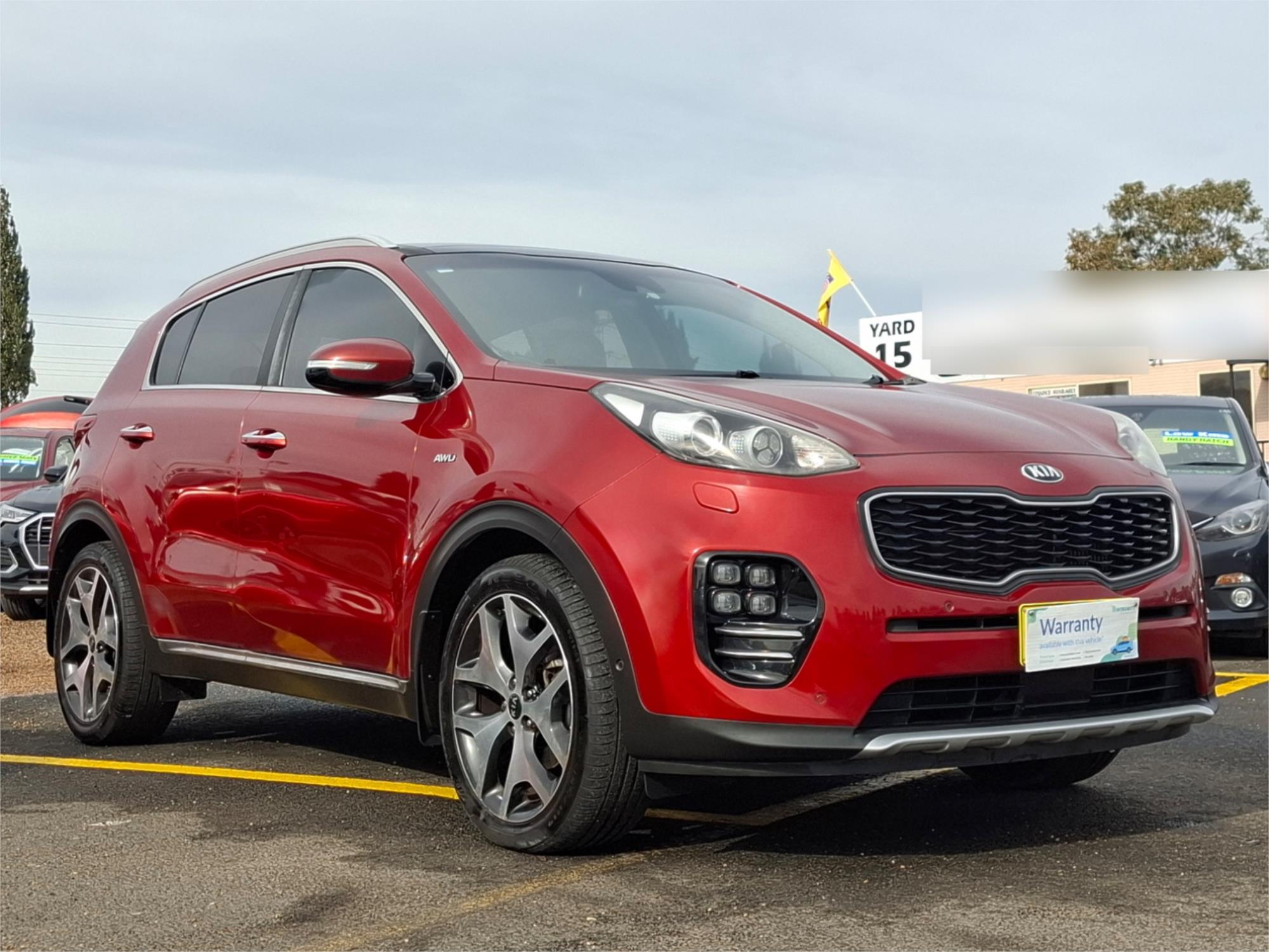 2016 KIA SPORTAGE QL MY17 GT-LINE (AWD) 6 SP AUTOMATIC 4D WAGON