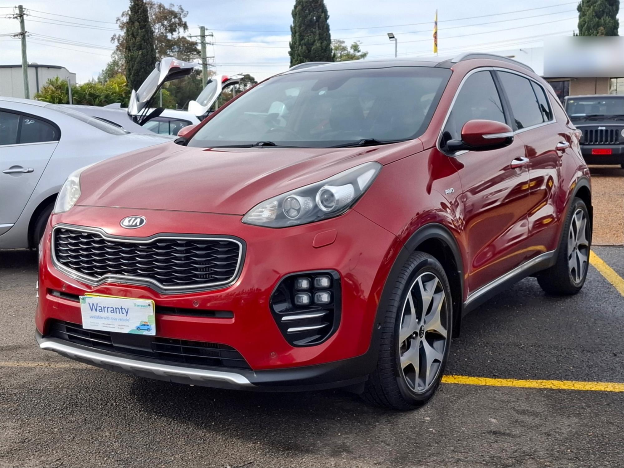 2016 KIA SPORTAGE QL MY17 GT-LINE (AWD) 6 SP AUTOMATIC 4D WAGON