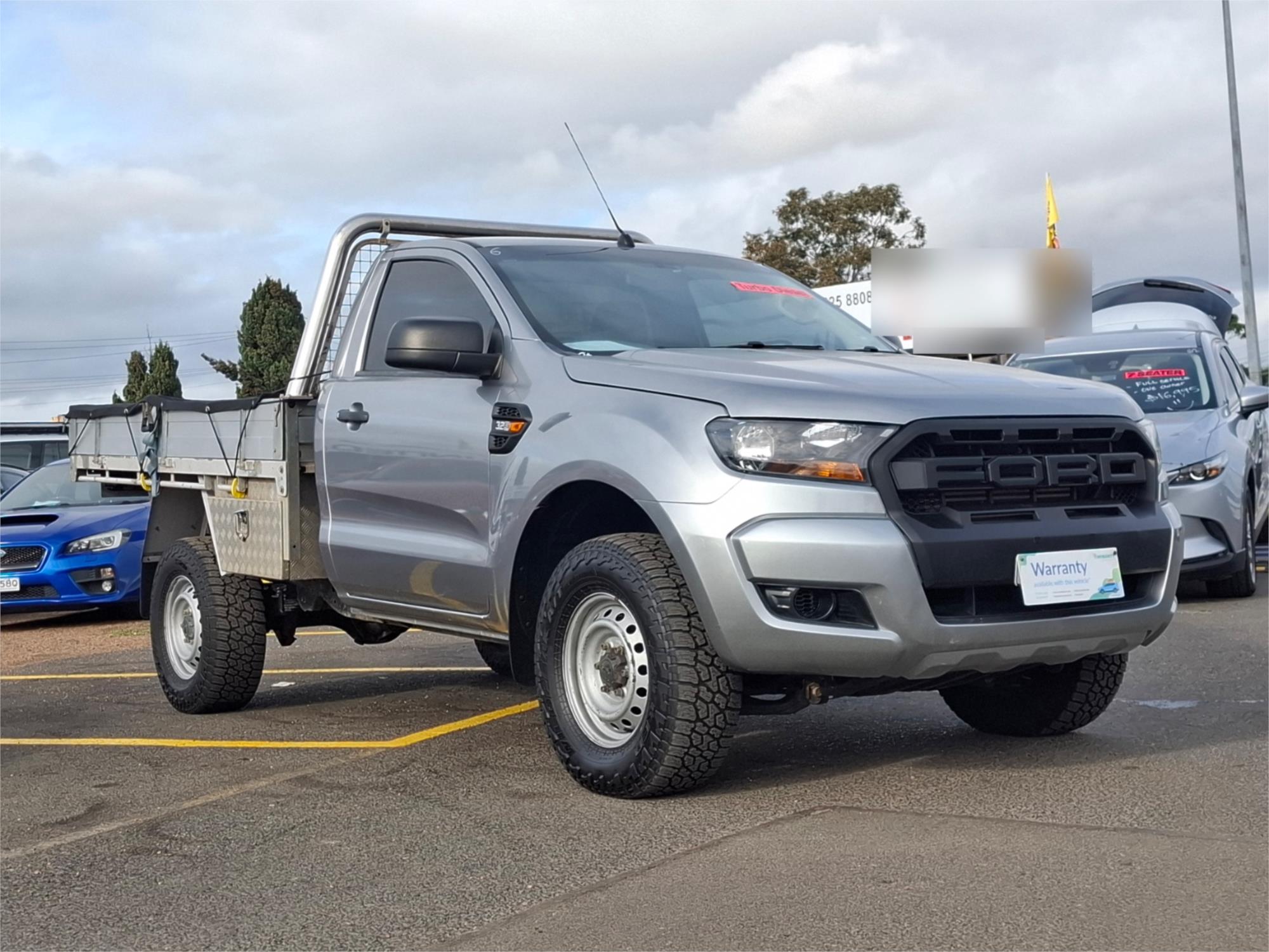 2015 FORD RANGER PX MKII XL 3.2 (4x4) 6 SP AUTOMATIC C/CHAS
