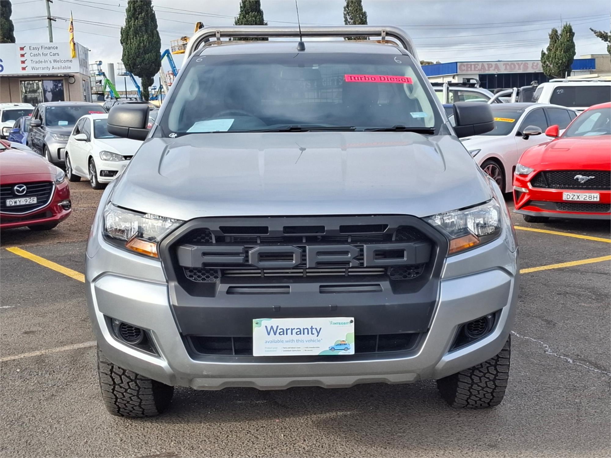 2015 FORD RANGER PX MKII XL 3.2 (4x4) 6 SP AUTOMATIC C/CHAS