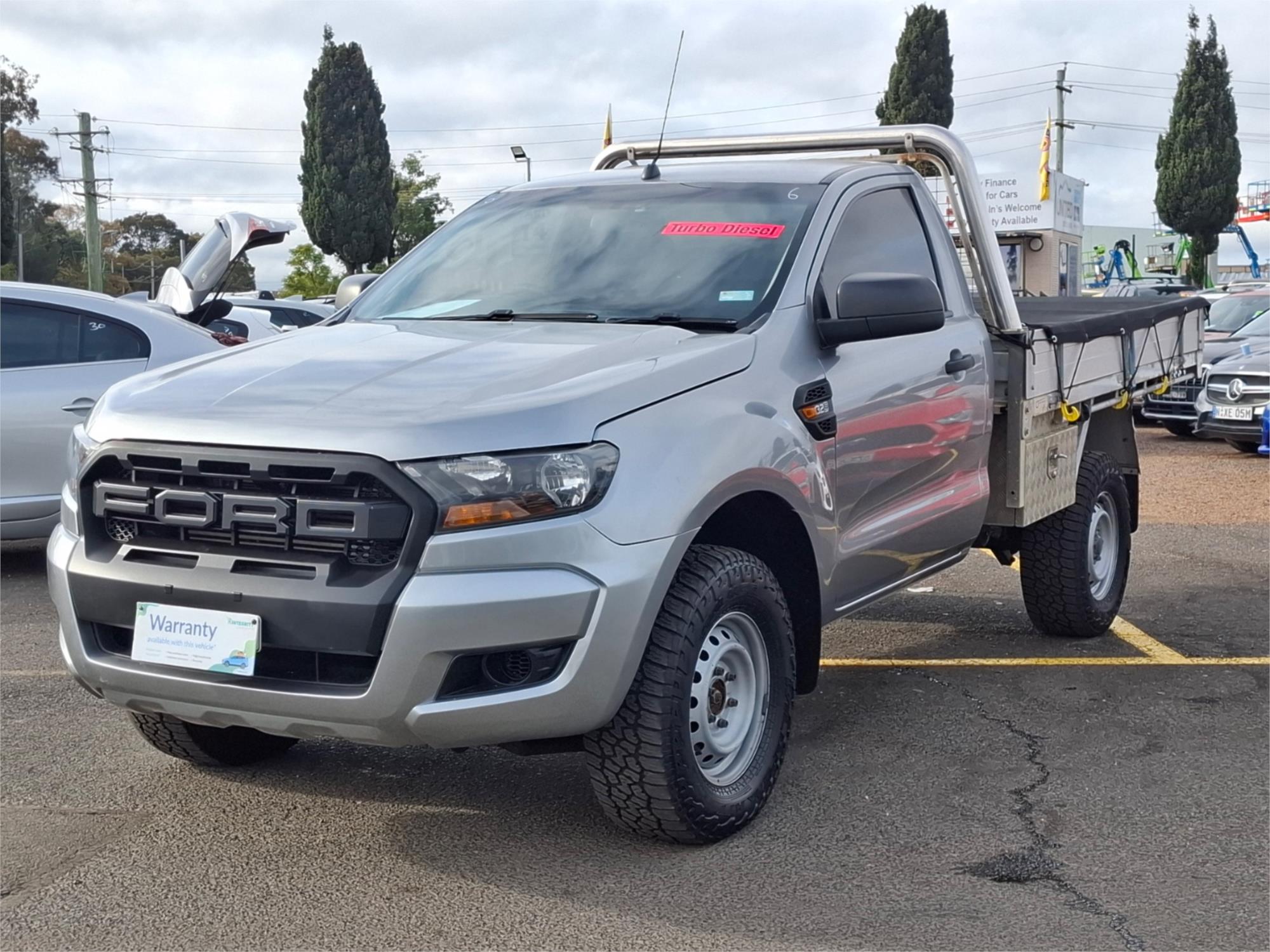 2015 FORD RANGER PX MKII XL 3.2 (4x4) 6 SP AUTOMATIC C/CHAS