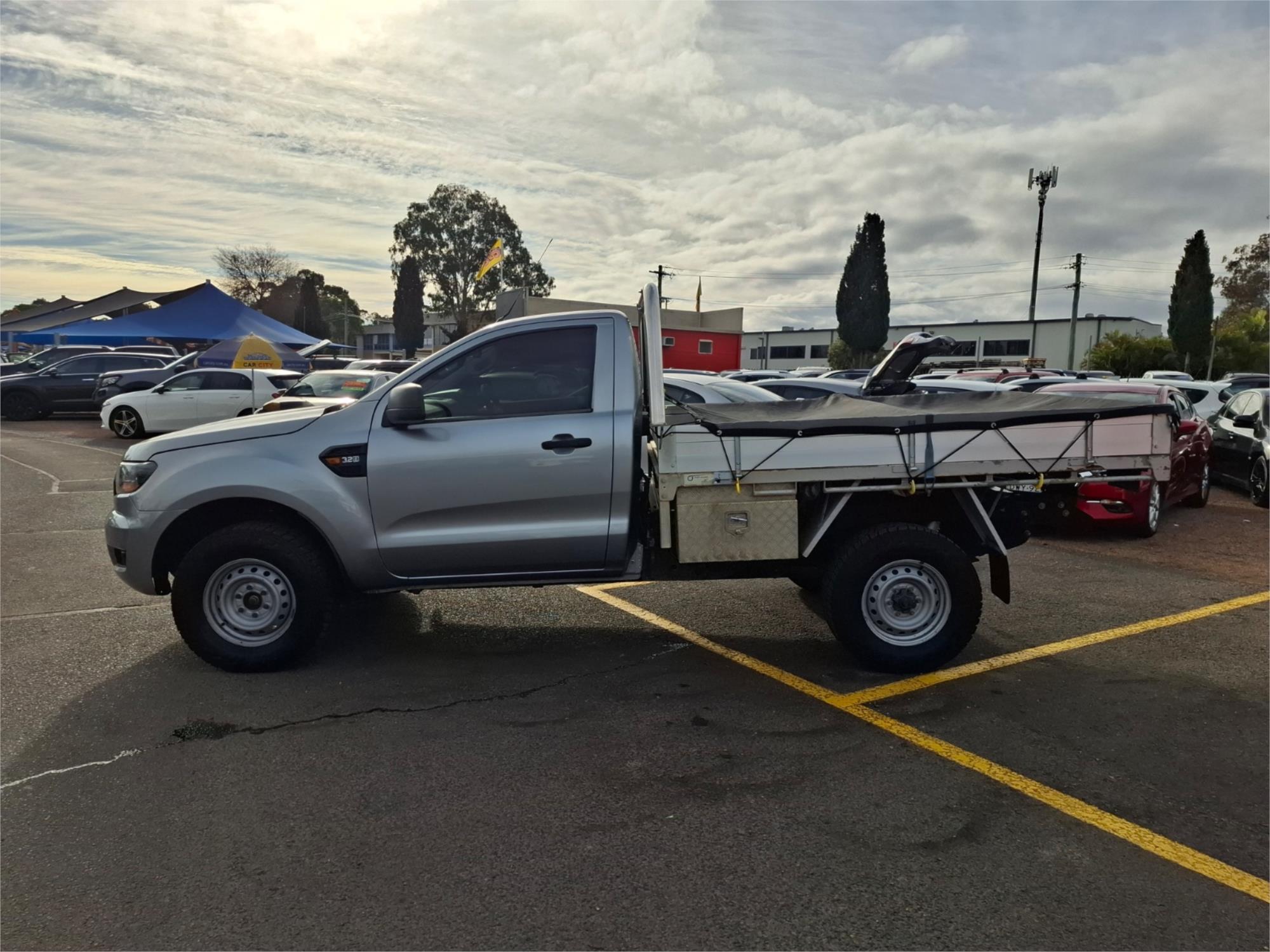 2015 FORD RANGER PX MKII XL 3.2 (4x4) 6 SP AUTOMATIC C/CHAS