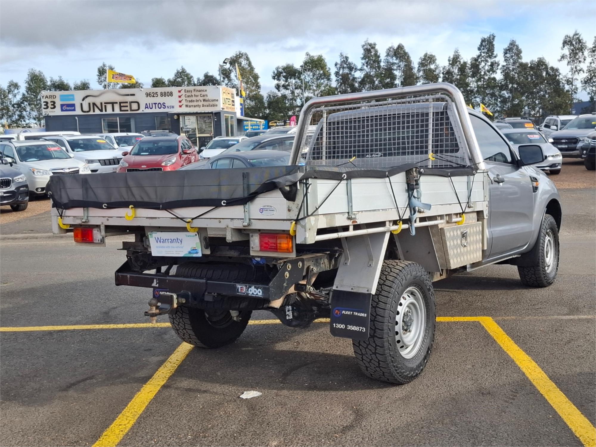 2015 FORD RANGER PX MKII XL 3.2 (4x4) 6 SP AUTOMATIC C/CHAS