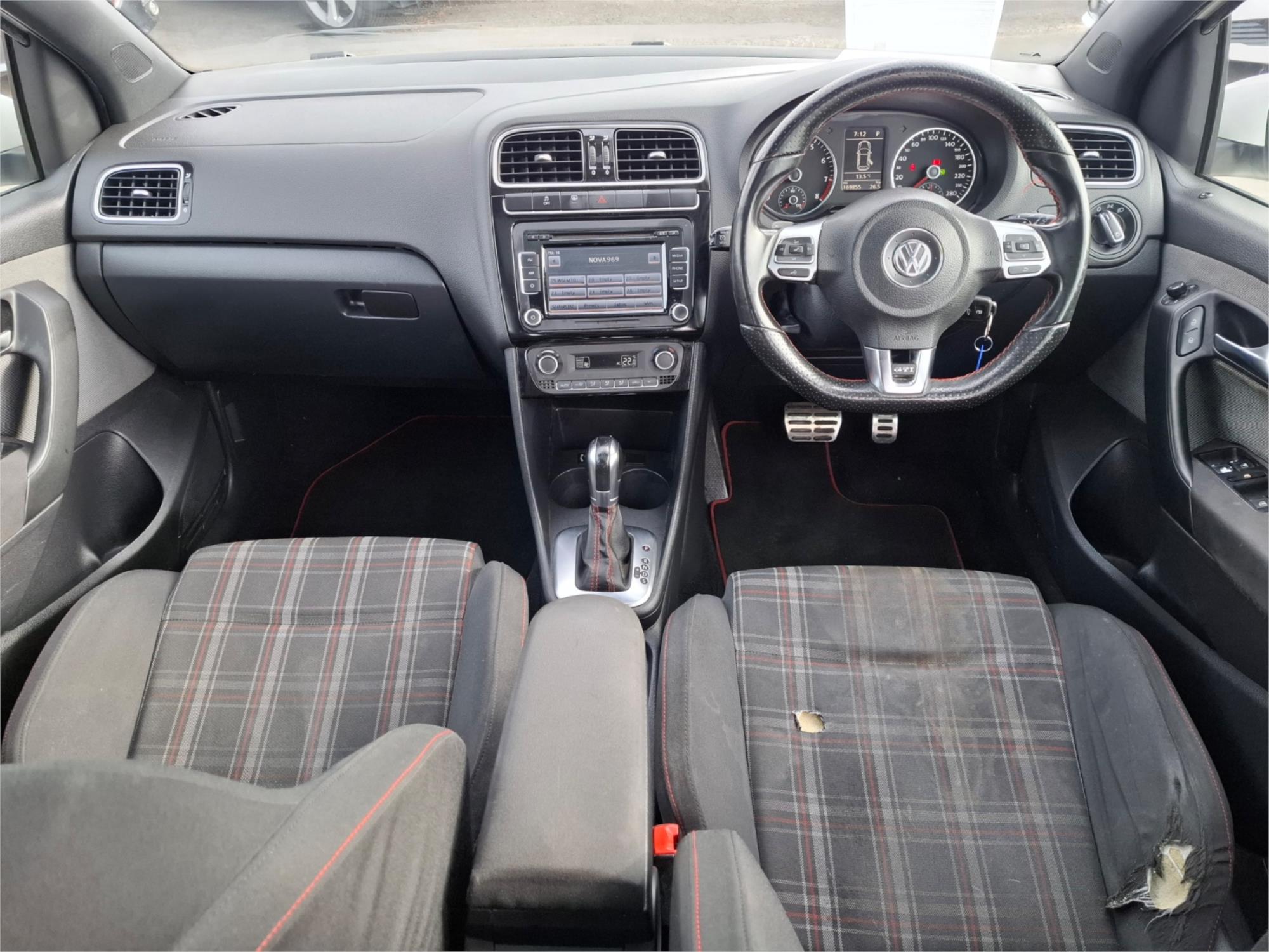 2011 VOLKSWAGEN POLO 6R MY11 GTI 7 SP AUTO DIRECT SHIFT 5D HATCHBACK