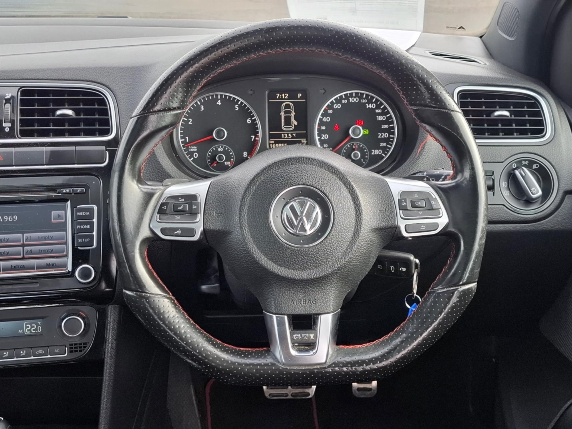 2011 VOLKSWAGEN POLO 6R MY11 GTI 7 SP AUTO DIRECT SHIFT 5D HATCHBACK