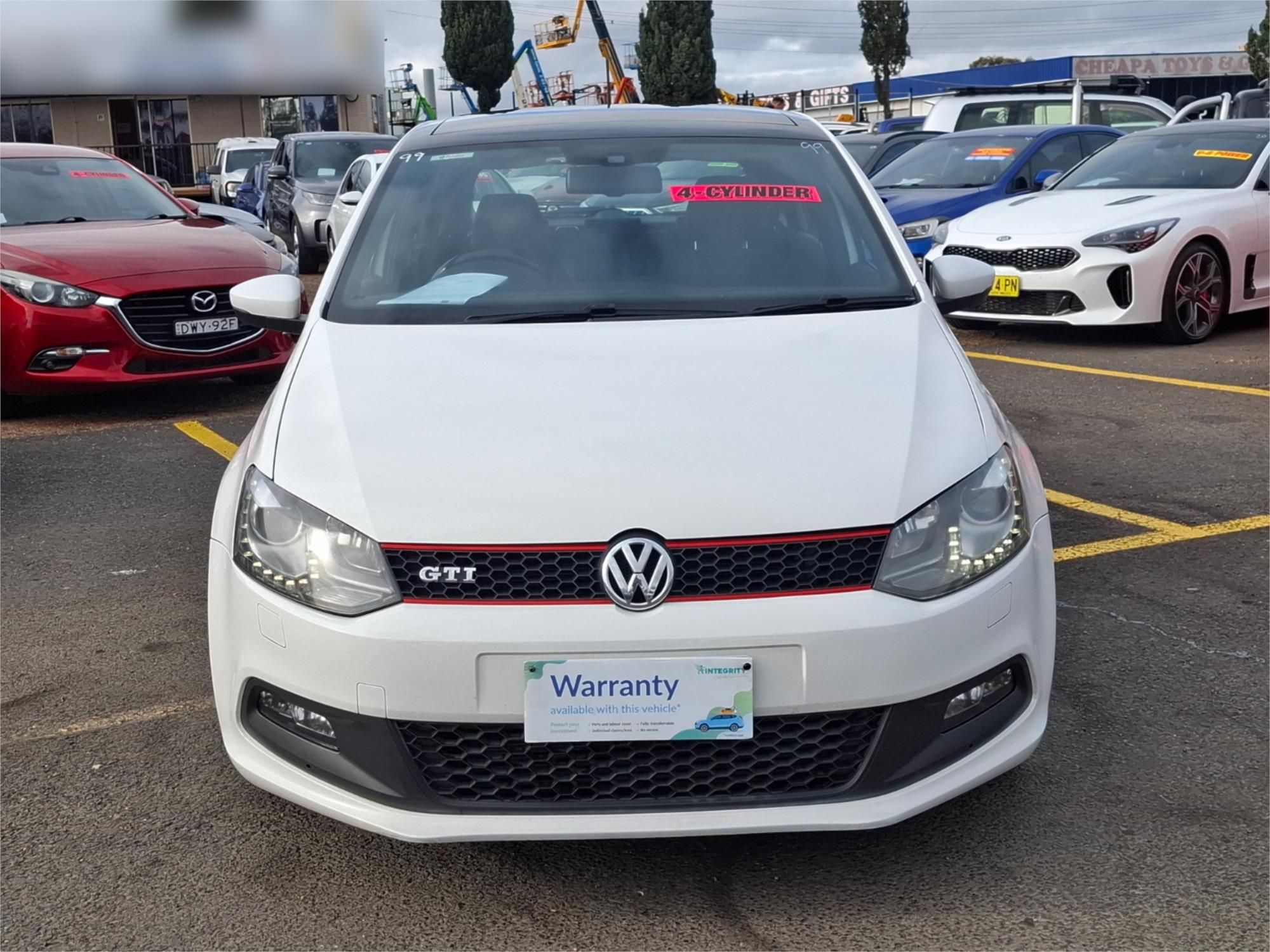 2011 VOLKSWAGEN POLO 6R MY11 GTI 7 SP AUTO DIRECT SHIFT 5D HATCHBACK