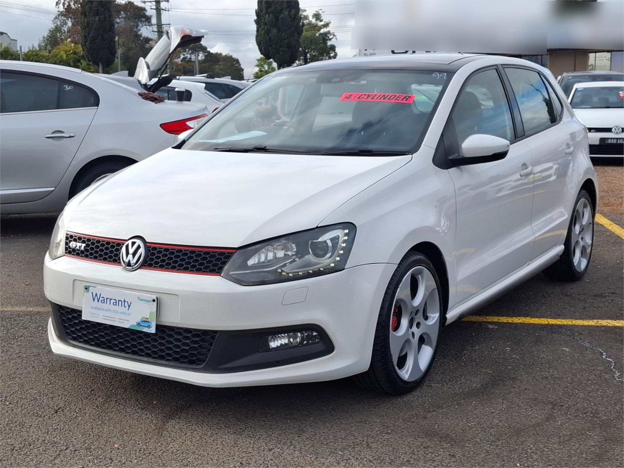 2011 VOLKSWAGEN POLO 6R MY11 GTI 7 SP AUTO DIRECT SHIFT 5D HATCHBACK