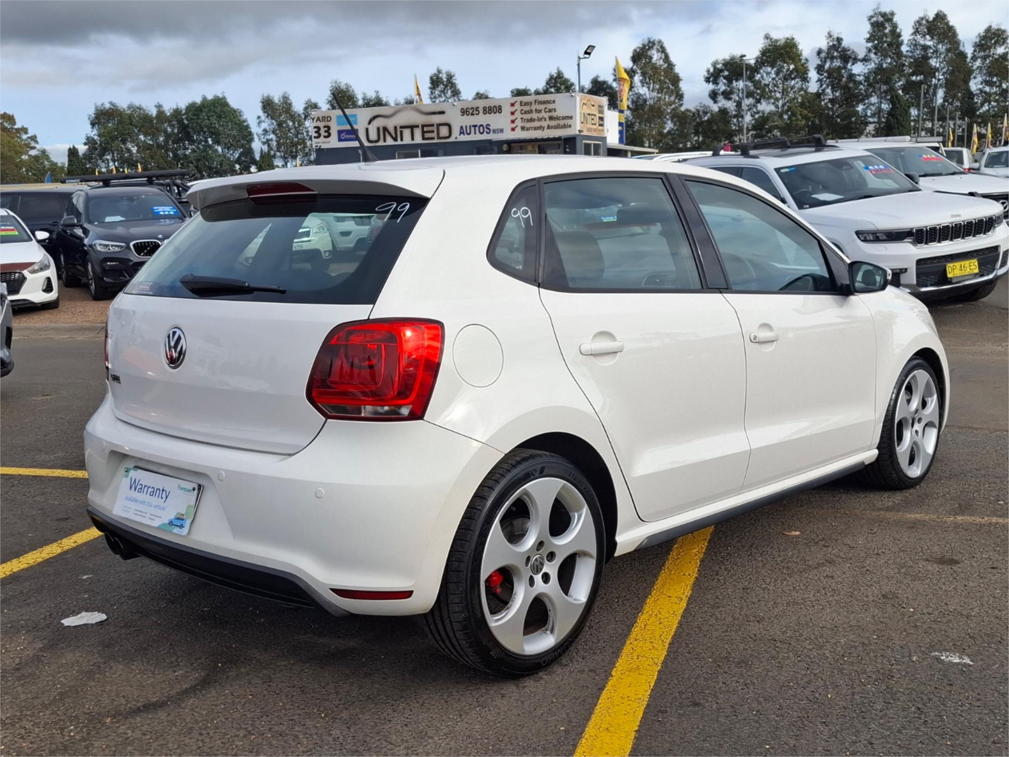 2011 VOLKSWAGEN POLO 6R MY11 GTI 7 SP AUTO DIRECT SHIFT 5D HATCHBACK