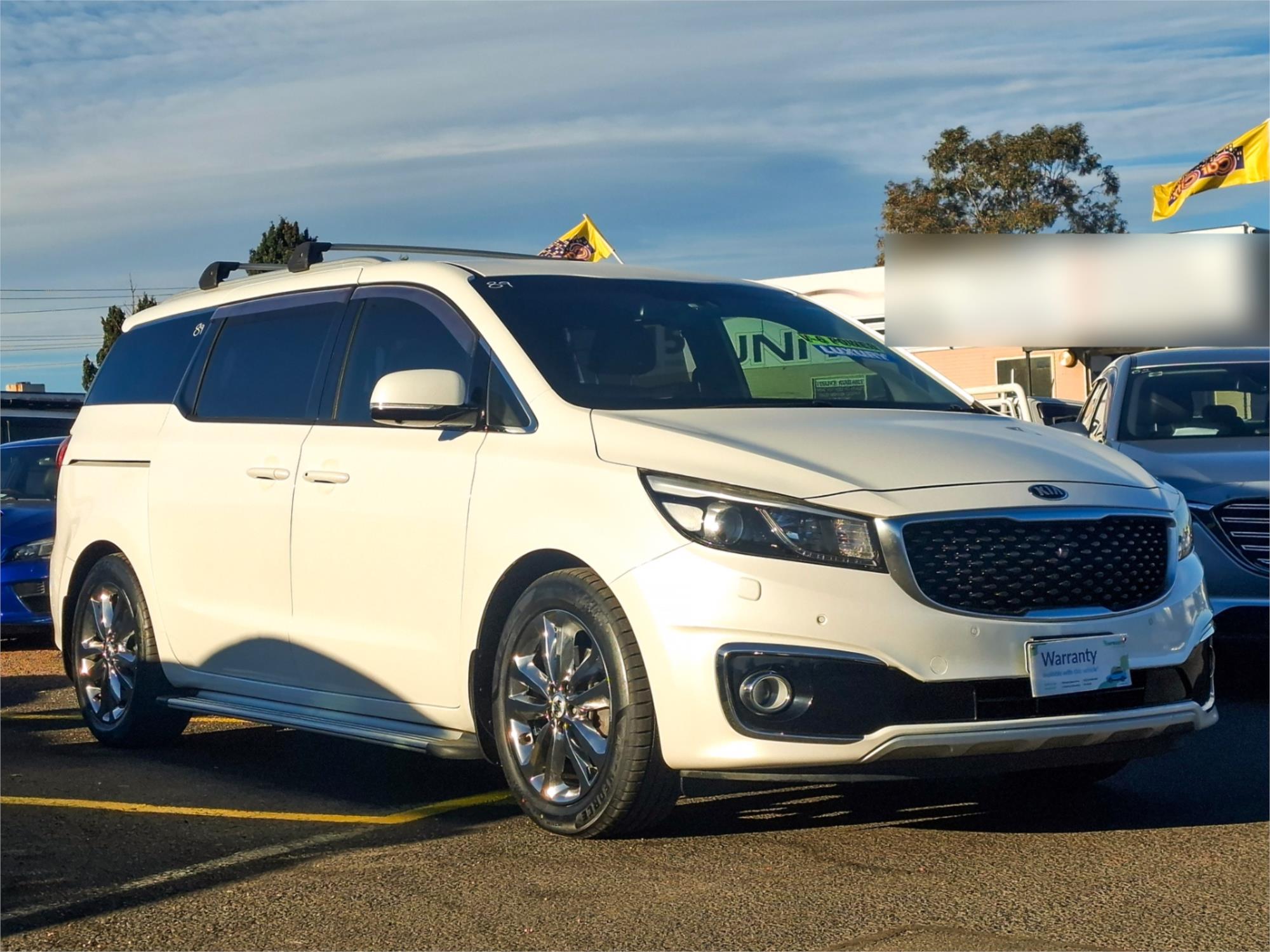 2017 KIA CARNIVAL YP MY17 PLATINUM 6 SP AUTOMATIC 4D WAGON