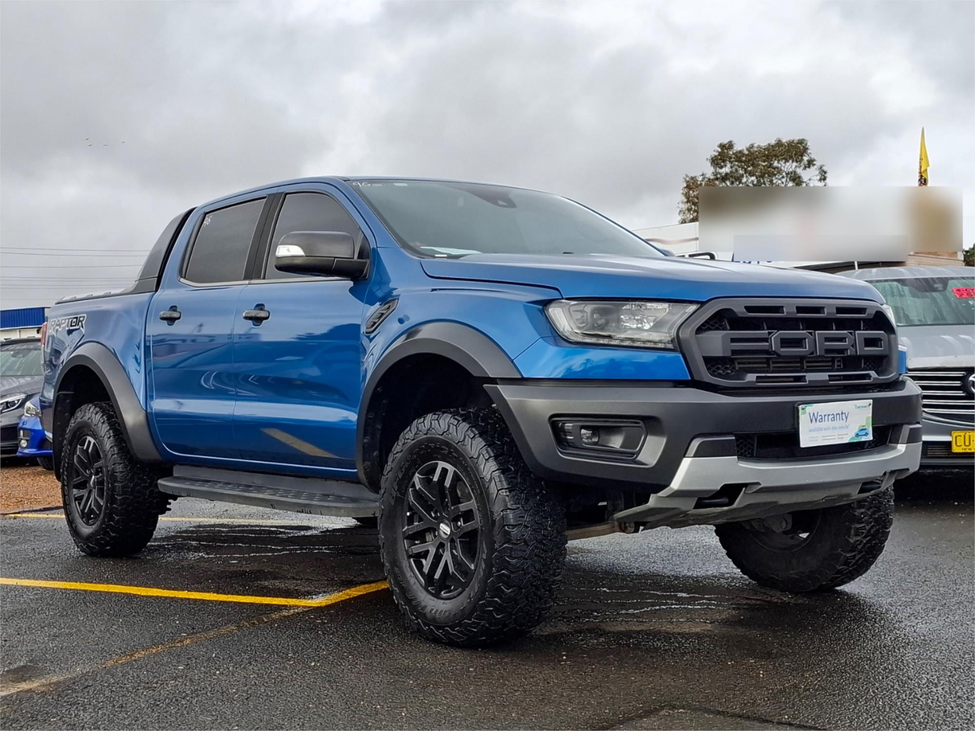 2021 FORD RANGER PX MKIII MY21.75 RAPTOR 2.0 (4x4) 10 SP AUTOMATIC DOUBLE CAB P/UP
