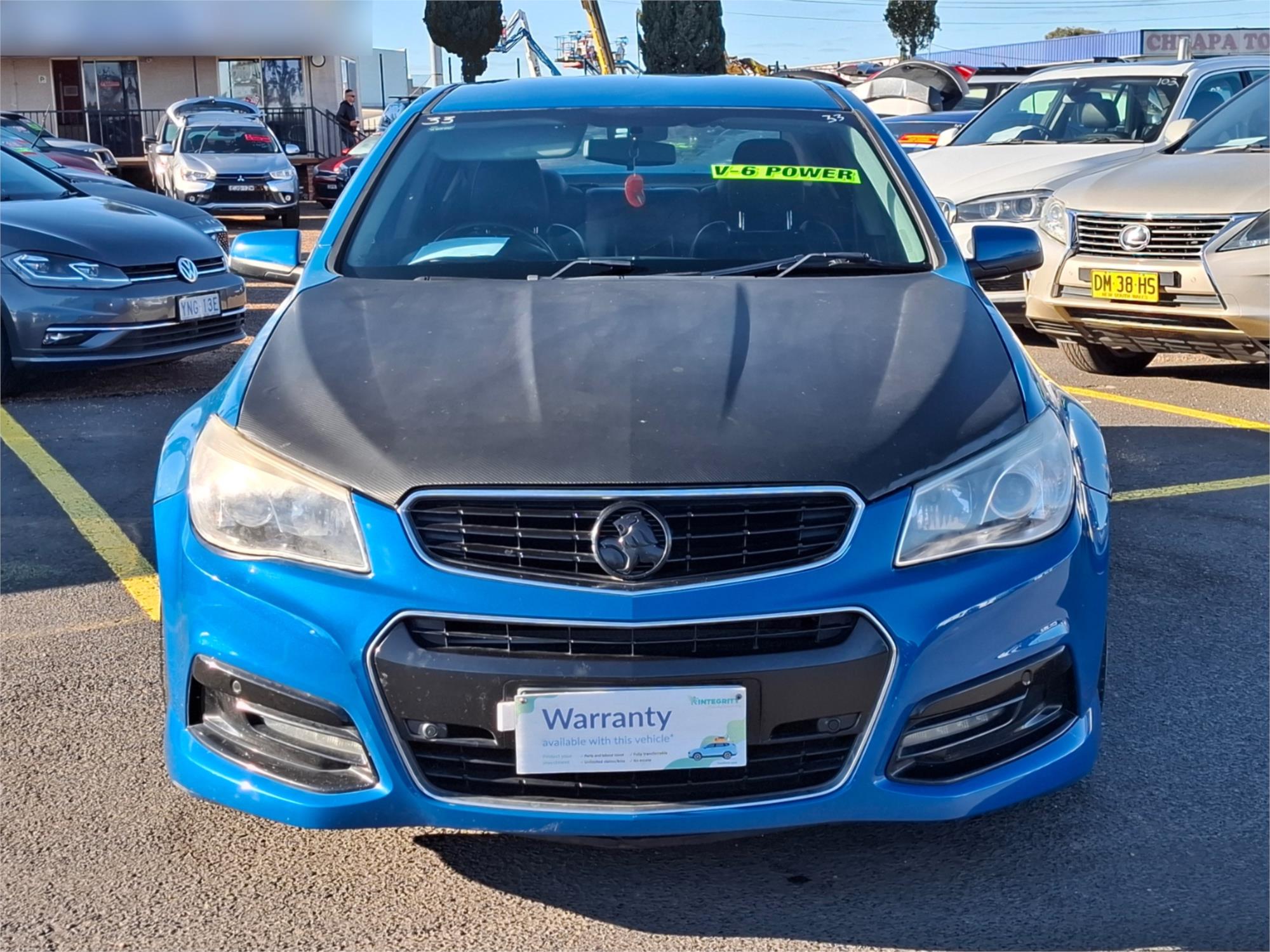2013 HOLDEN COMMODORE VF SV6 6 SP AUTOMATIC 4D SEDAN