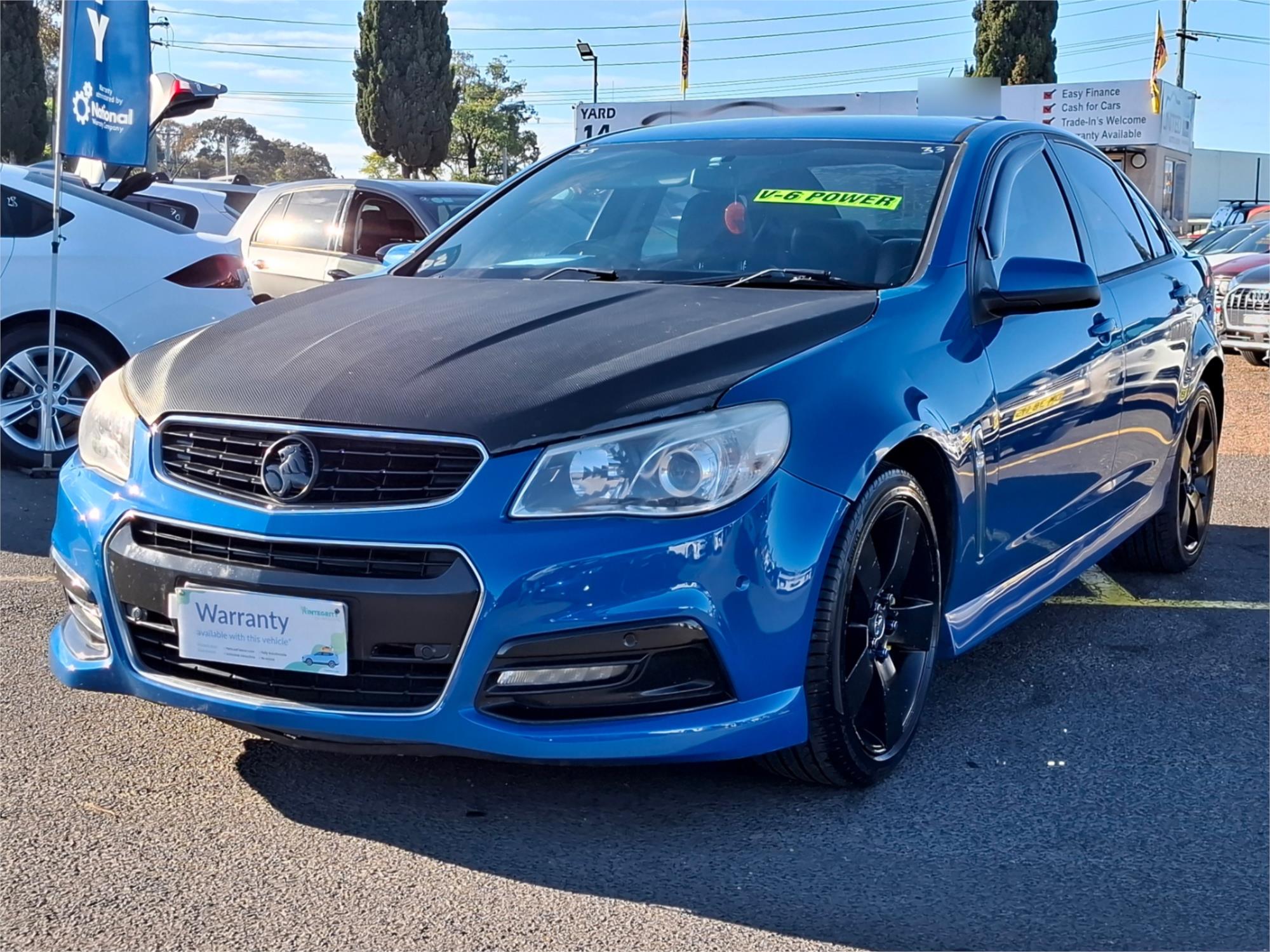 2013 HOLDEN COMMODORE VF SV6 6 SP AUTOMATIC 4D SEDAN