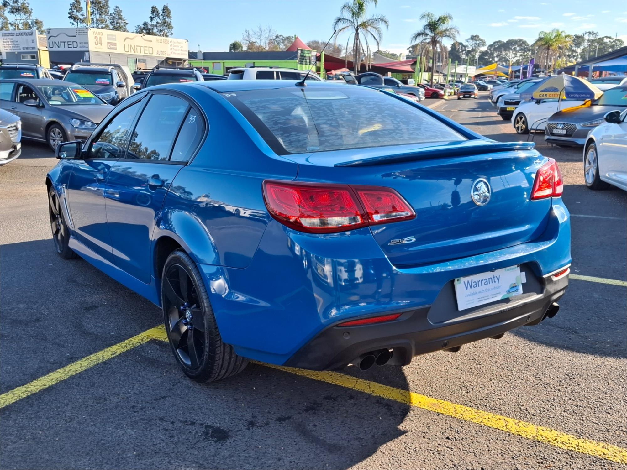 2013 HOLDEN COMMODORE VF SV6 6 SP AUTOMATIC 4D SEDAN