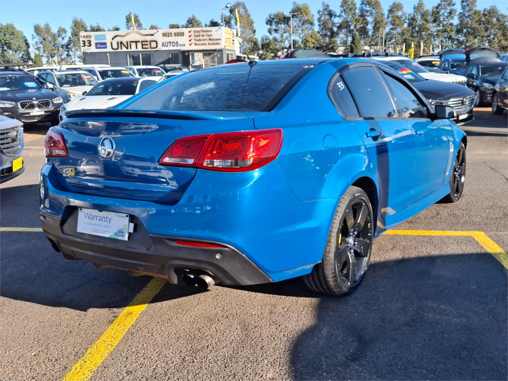 2013 HOLDEN COMMODORE VF SV6 6 SP AUTOMATIC 4D SEDAN