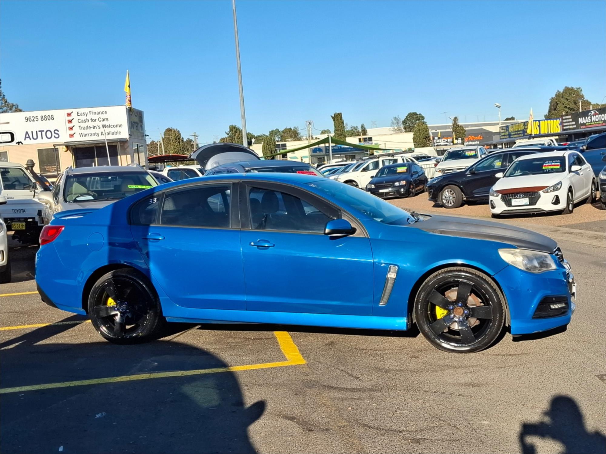2013 HOLDEN COMMODORE VF SV6 6 SP AUTOMATIC 4D SEDAN