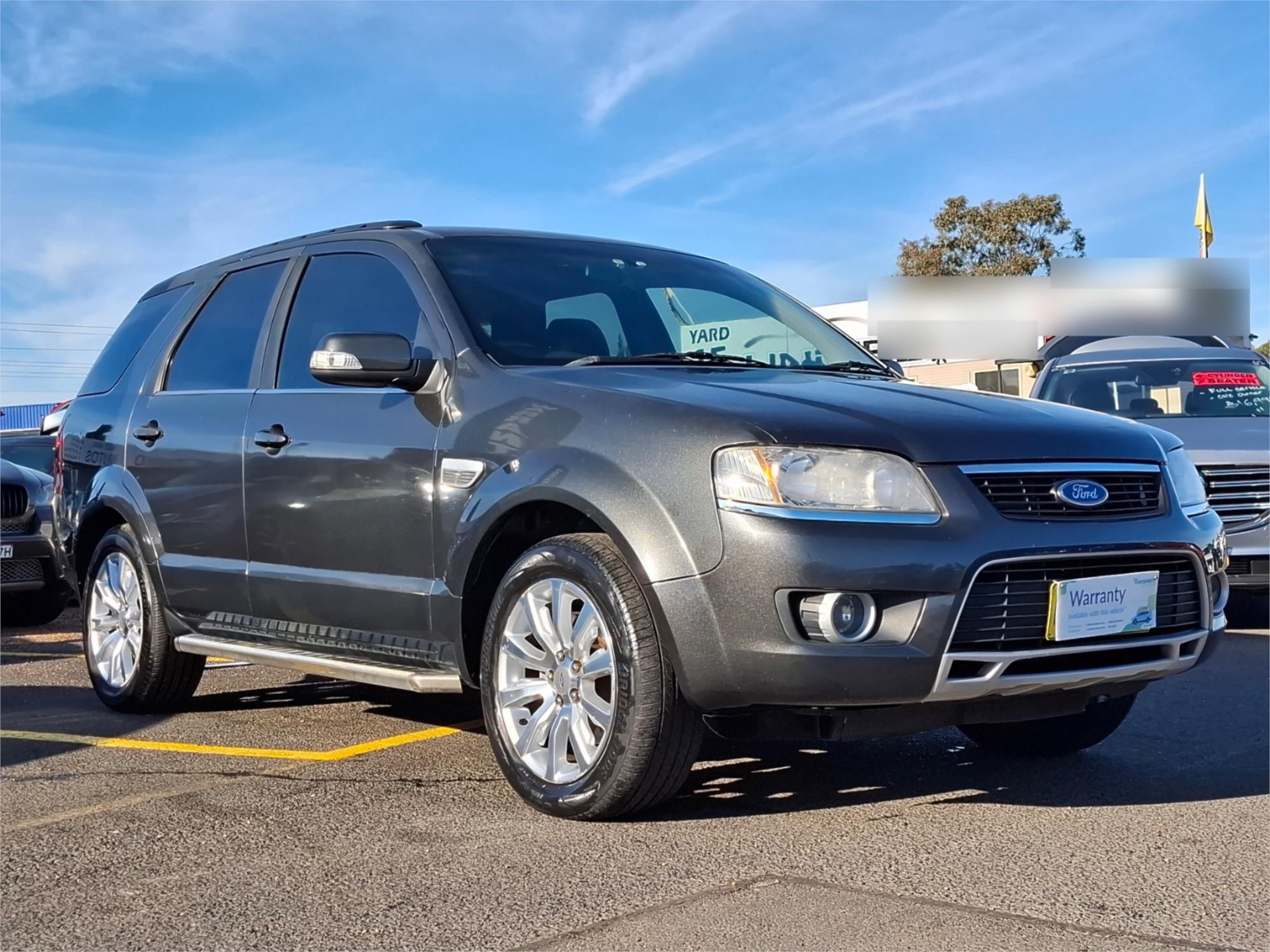 2010 FORD TERRITORY SY MKII GHIA (4x4) 6 SP AUTO SEQ SPORTSHIFT 4D WAGON
