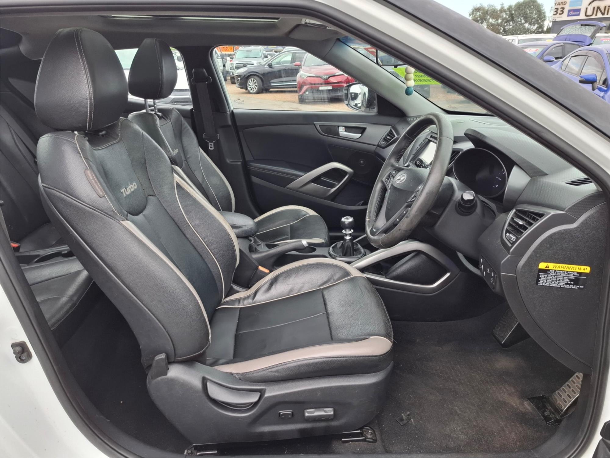 2014 HYUNDAI VELOSTER FS3 SR TURBO 6 SP MANUAL 3D COUPE