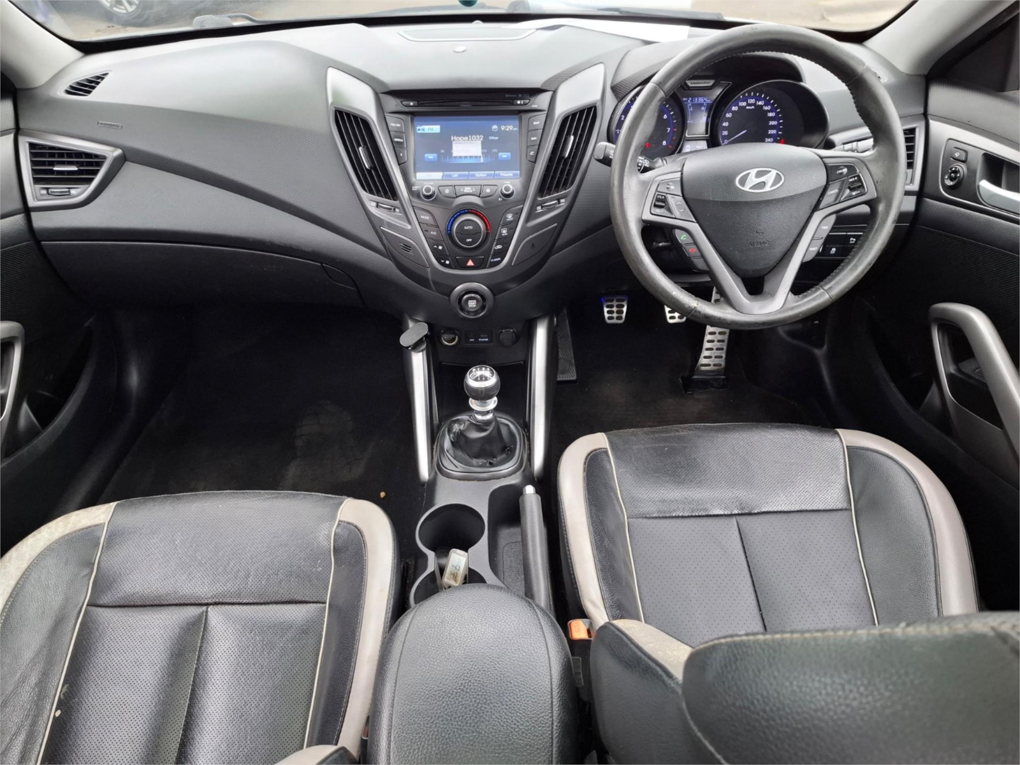 2014 HYUNDAI VELOSTER FS3 SR TURBO 6 SP MANUAL 3D COUPE