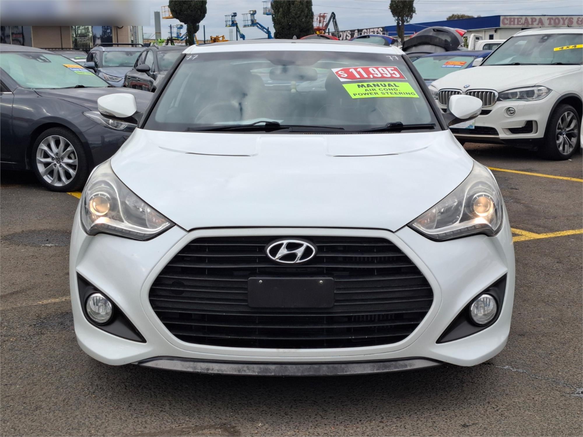 2014 HYUNDAI VELOSTER FS3 SR TURBO 6 SP MANUAL 3D COUPE