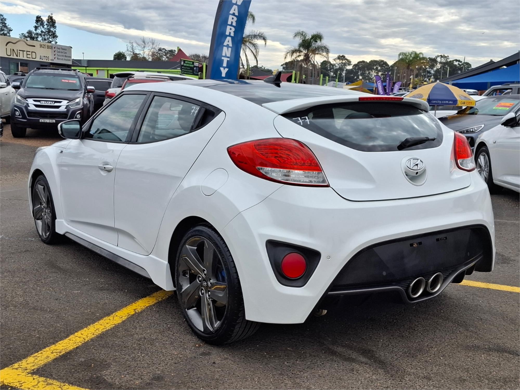 2014 HYUNDAI VELOSTER FS3 SR TURBO 6 SP MANUAL 3D COUPE