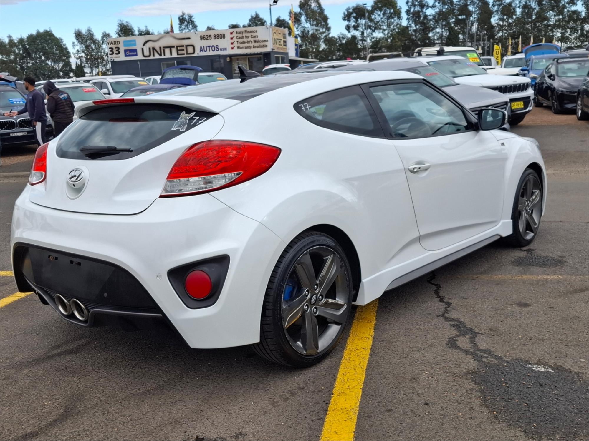 2014 HYUNDAI VELOSTER FS3 SR TURBO 6 SP MANUAL 3D COUPE