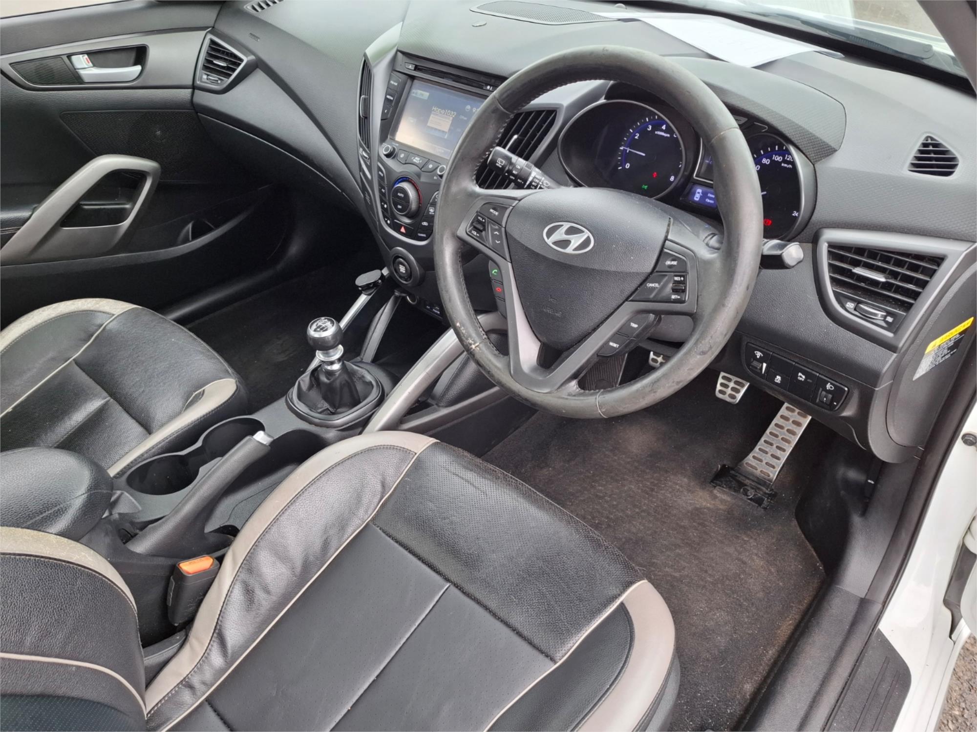 2014 HYUNDAI VELOSTER FS3 SR TURBO 6 SP MANUAL 3D COUPE
