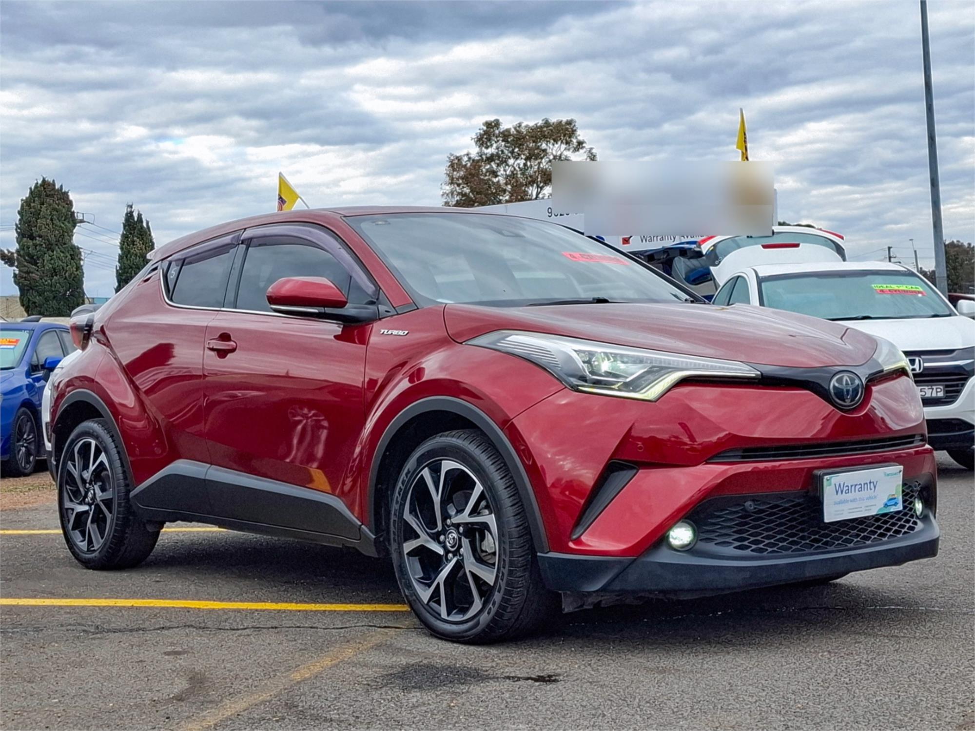 2017 TOYOTA C-HR NGX10R UPDATE KOBA (2WD) CONTINUOUS VARIABLE 4D WAGON