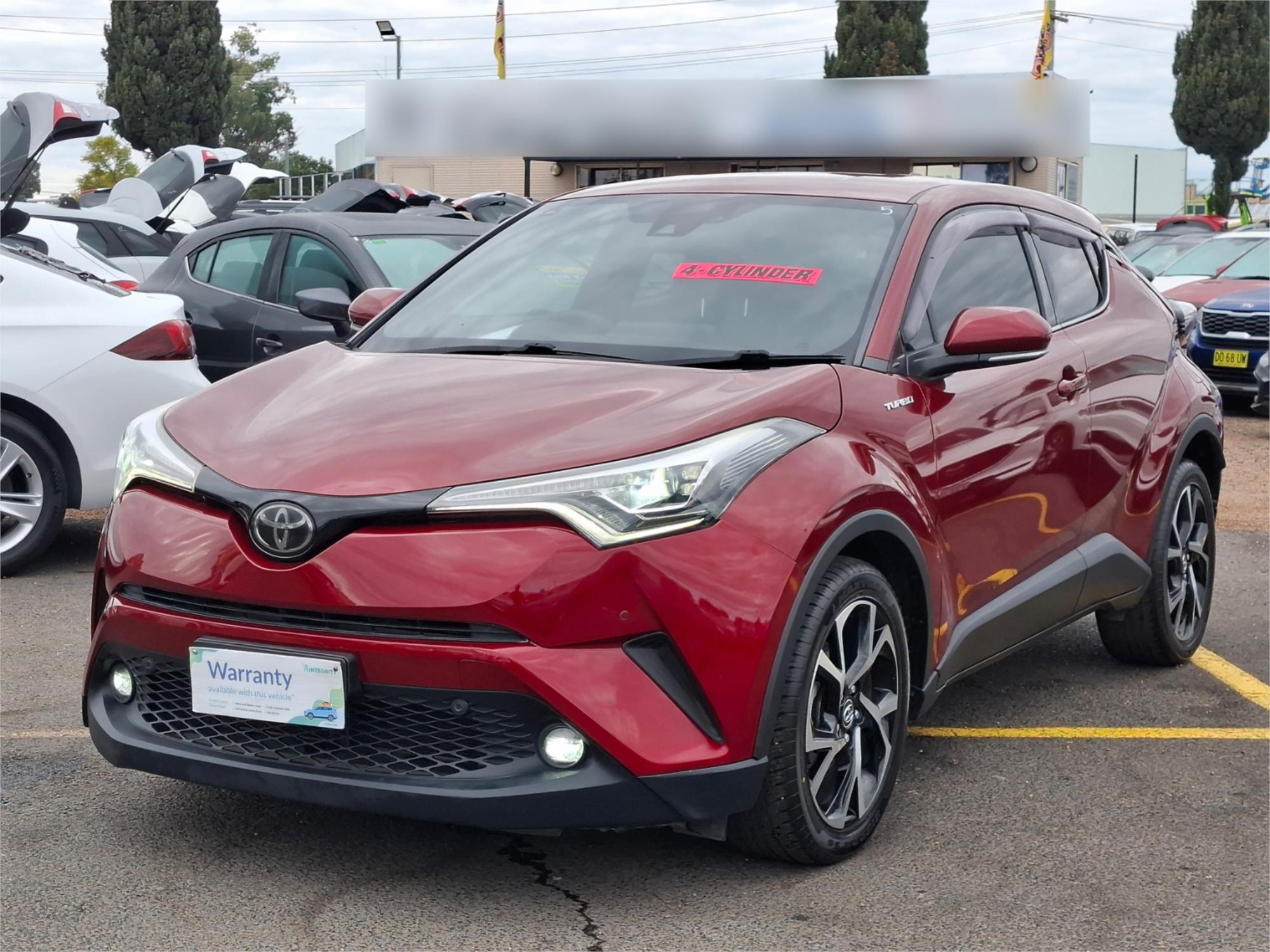 2017 TOYOTA C-HR NGX10R UPDATE KOBA (2WD) CONTINUOUS VARIABLE 4D WAGON
