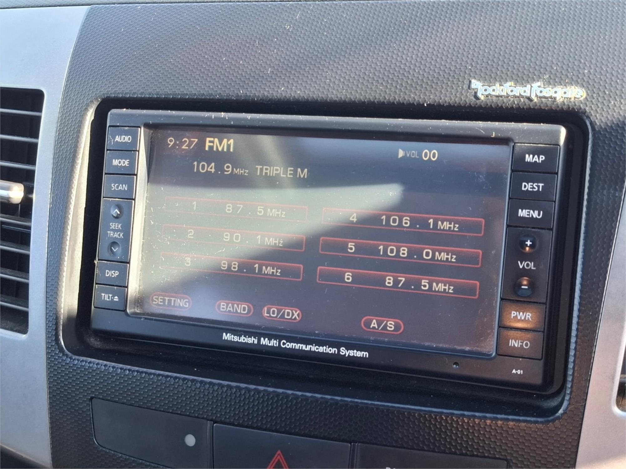 2008 MITSUBISHI OUTLANDER ZG MY08 VR-X 6 SP AUTO SPORTS MODE 4D WAGON