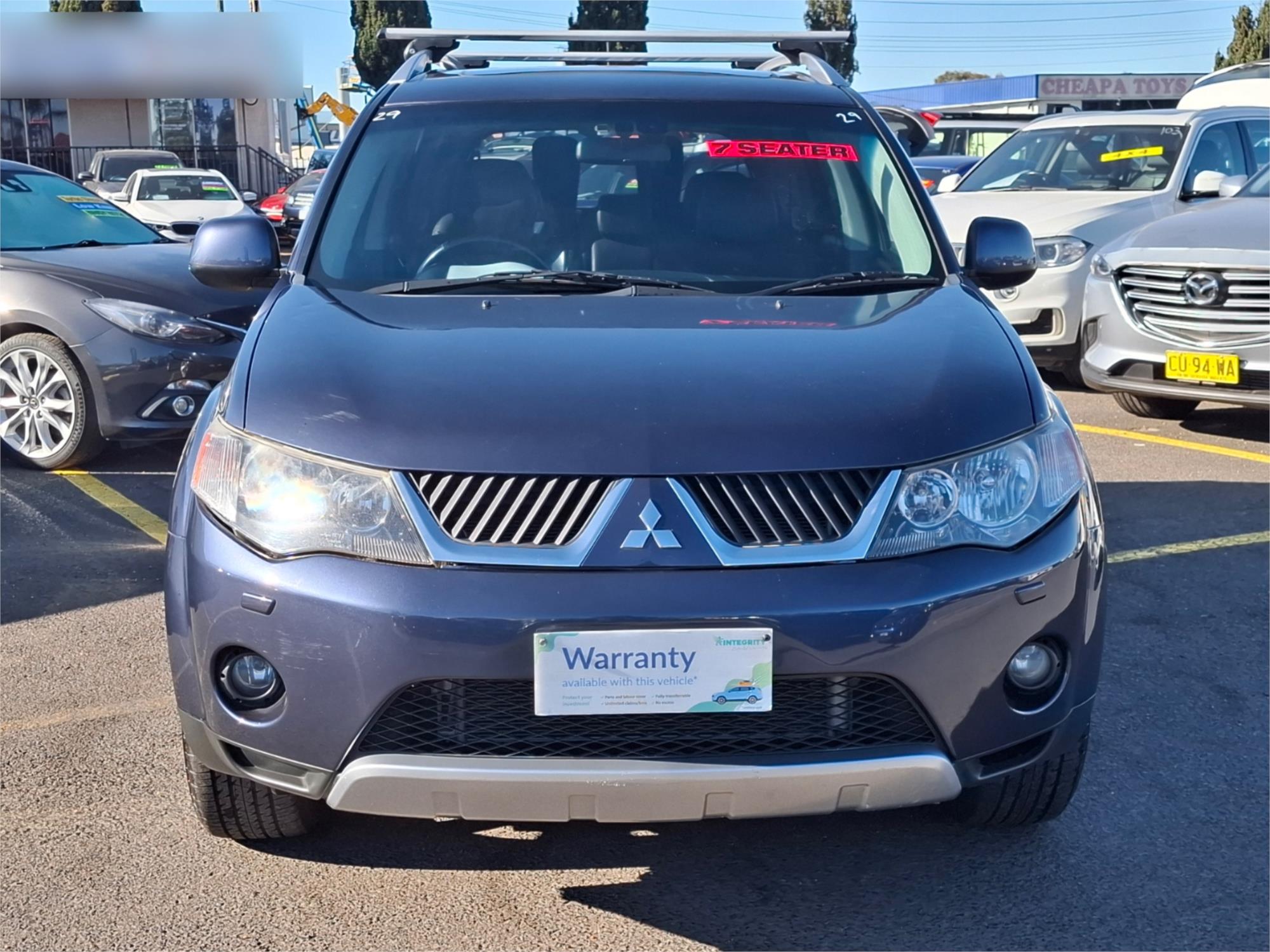 2008 MITSUBISHI OUTLANDER ZG MY08 VR-X 6 SP AUTO SPORTS MODE 4D WAGON