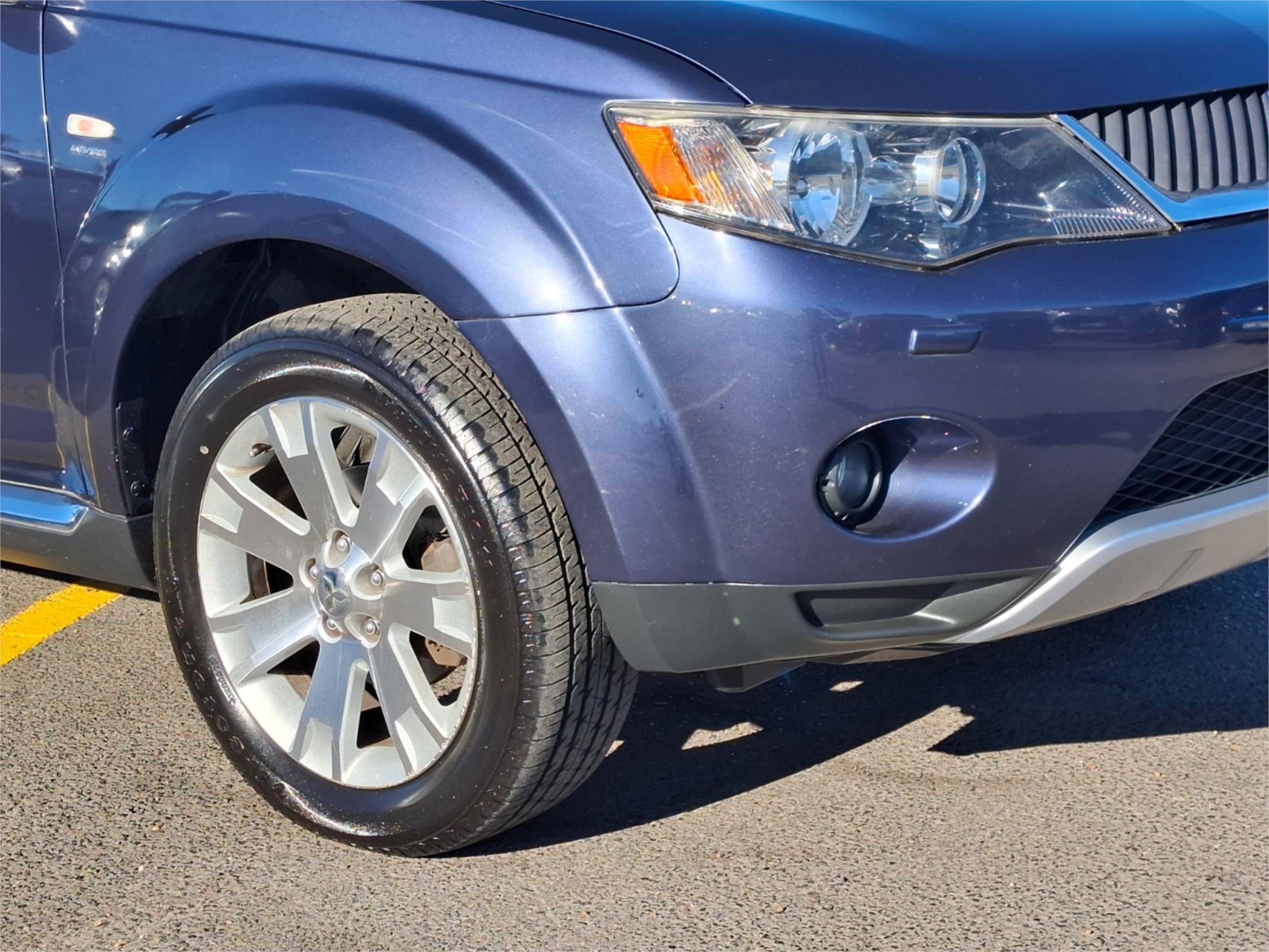 2008 MITSUBISHI OUTLANDER ZG MY08 VR-X 6 SP AUTO SPORTS MODE 4D WAGON