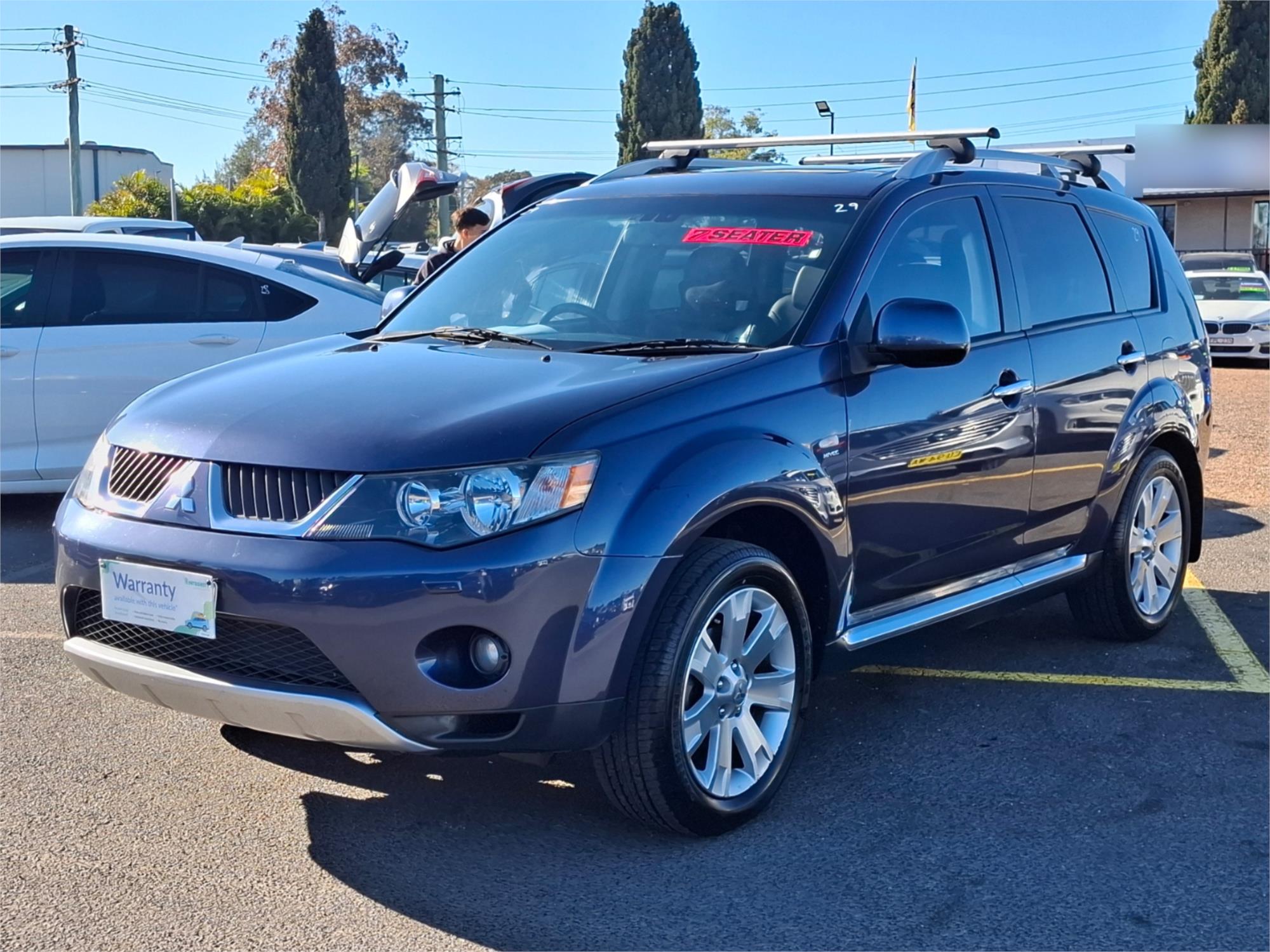 2008 MITSUBISHI OUTLANDER ZG MY08 VR-X 6 SP AUTO SPORTS MODE 4D WAGON