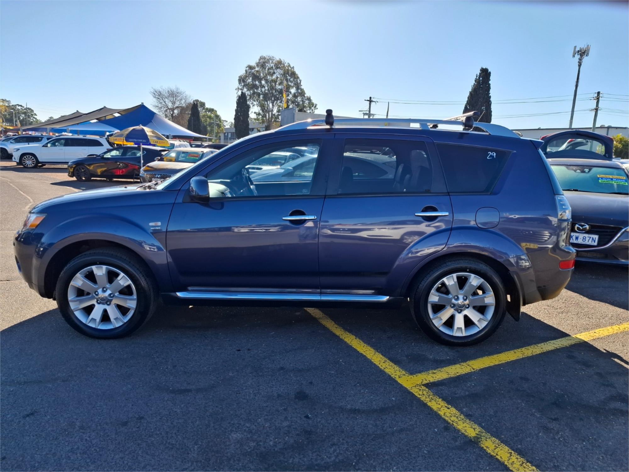 2008 MITSUBISHI OUTLANDER ZG MY08 VR-X 6 SP AUTO SPORTS MODE 4D WAGON