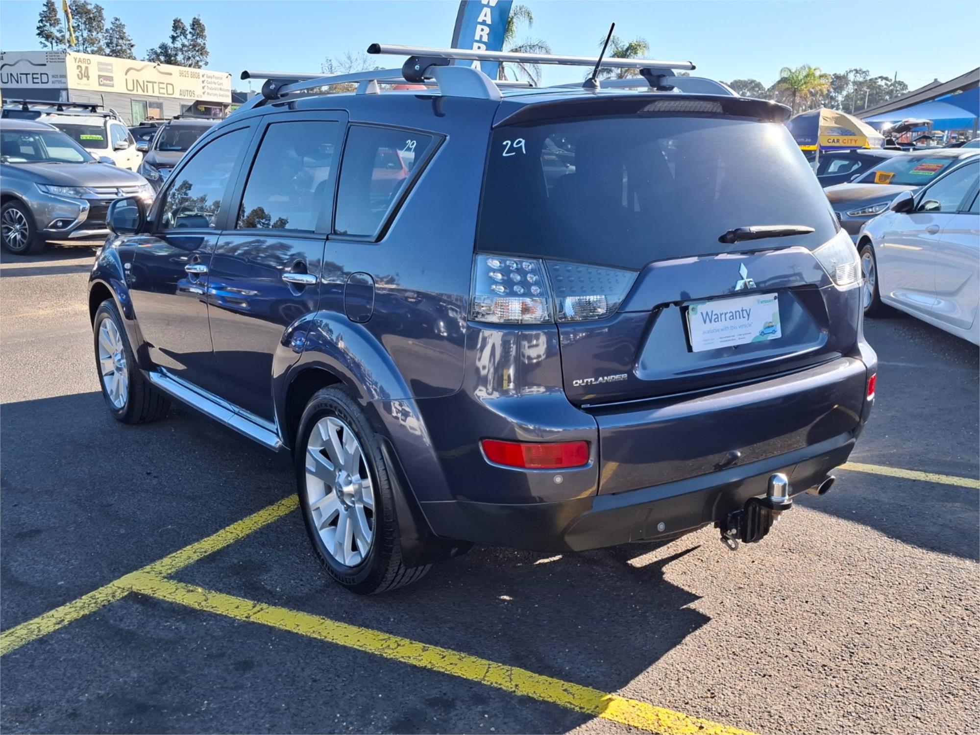2008 MITSUBISHI OUTLANDER ZG MY08 VR-X 6 SP AUTO SPORTS MODE 4D WAGON